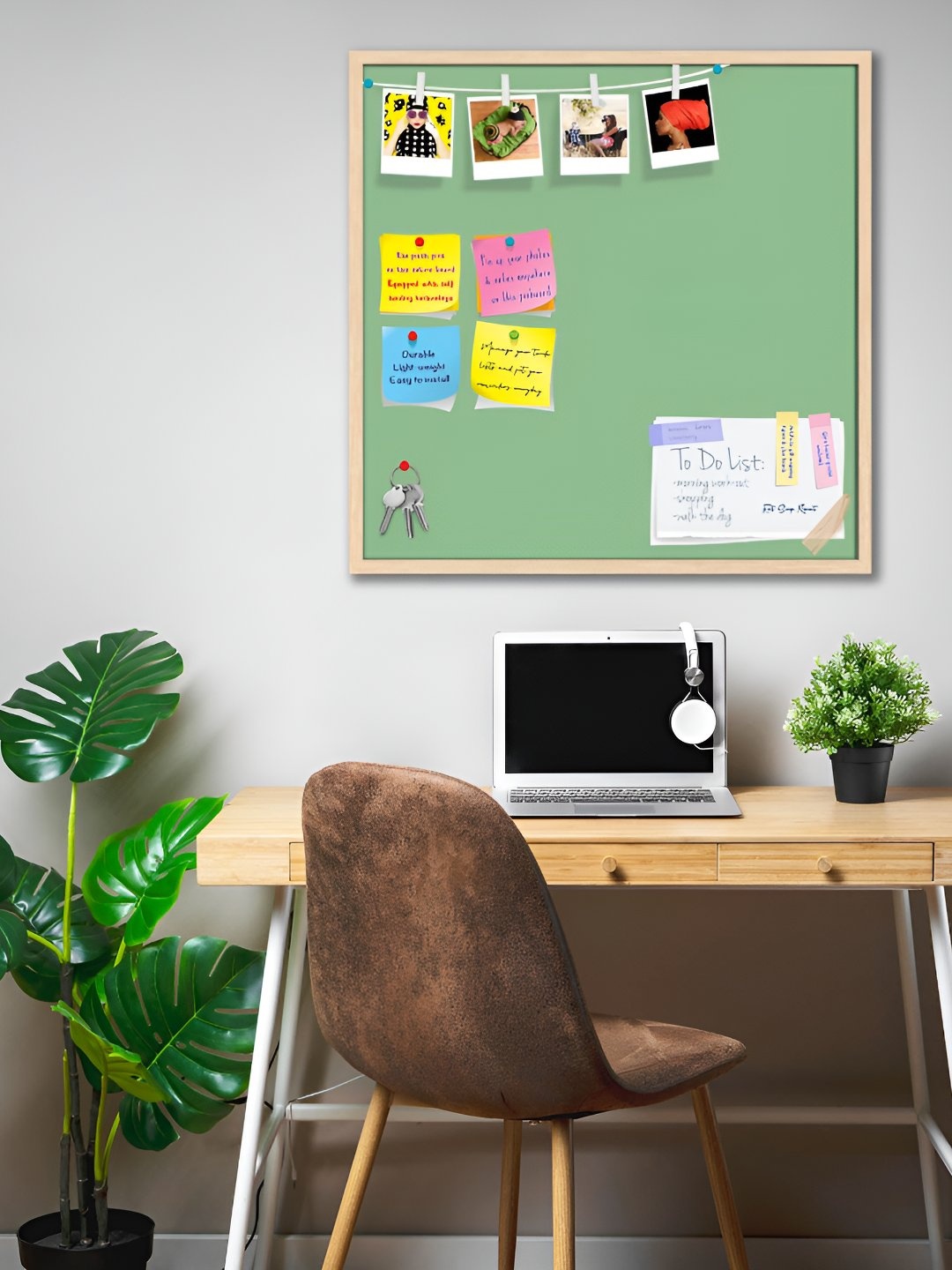 

ArtzFolio Wooden Notice Board, Green
