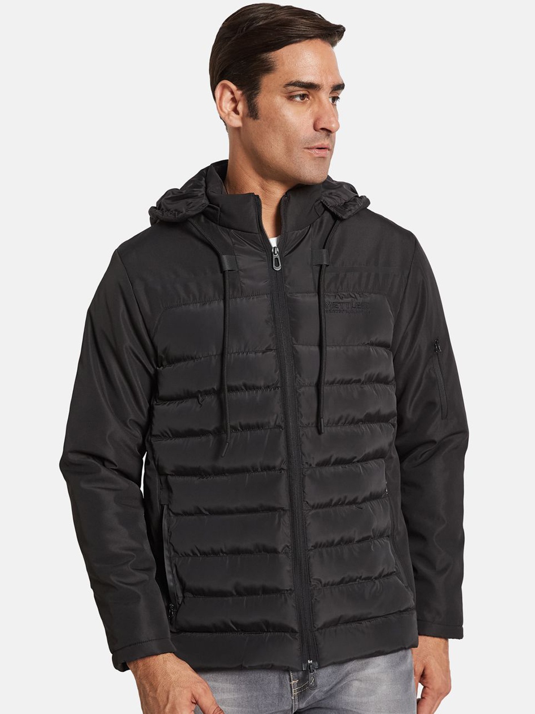 

METTLE Men Jacket, Black