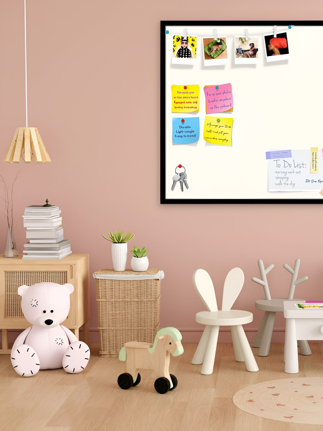 

ArtzFolio Wooden Notice Pin Board, White