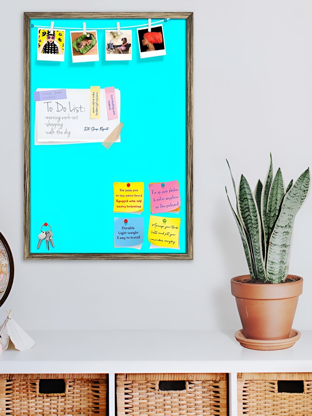 

ArtzFolio Wooden Notice Board, Blue