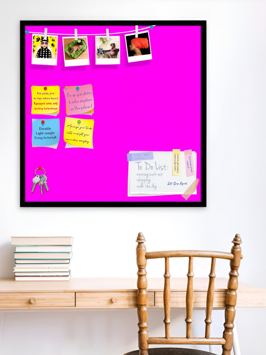 

ArtzFolio Wooden Notice Board, Purple