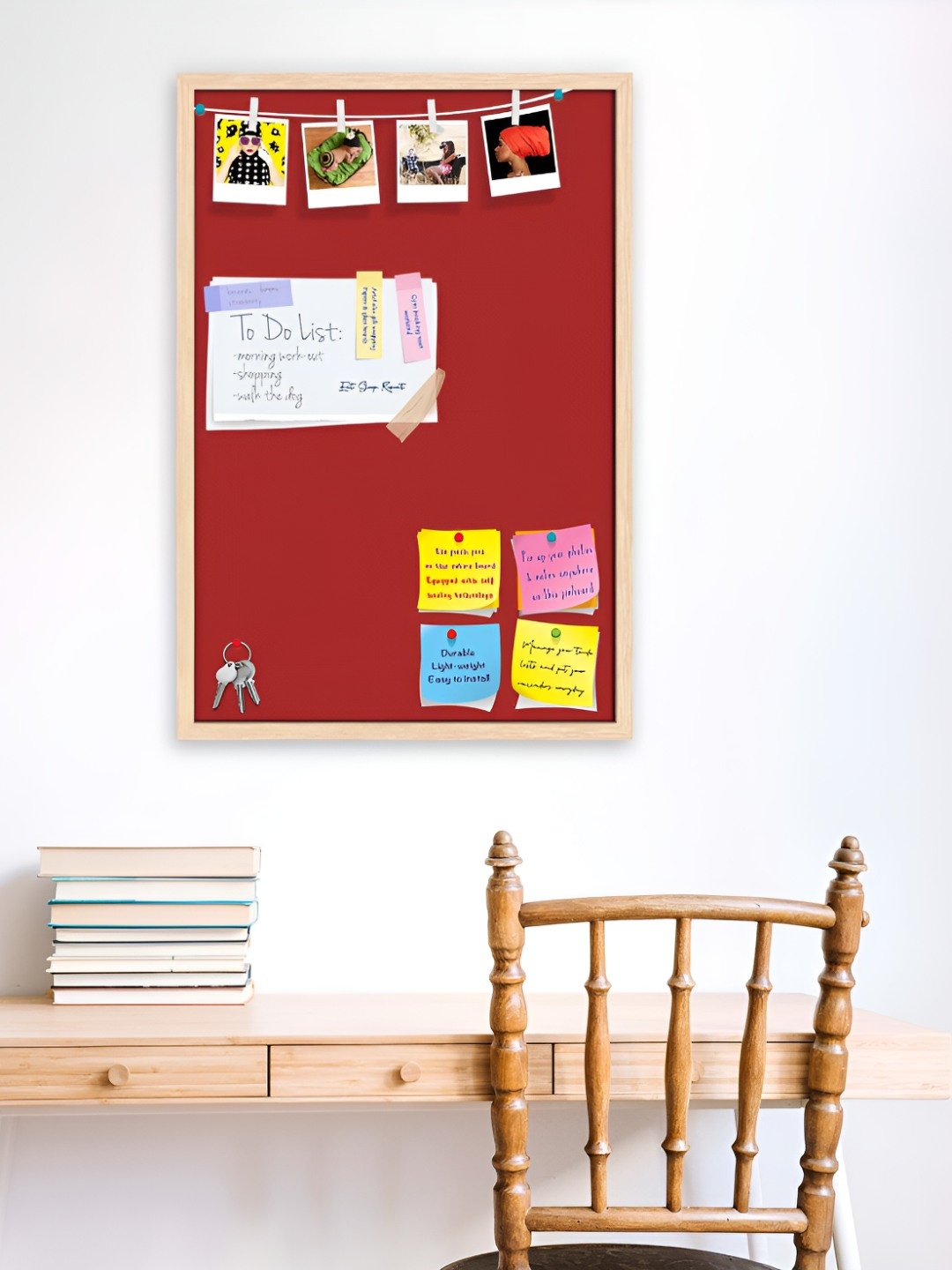 

ArtzFolio Wooden Notice Board, Brown