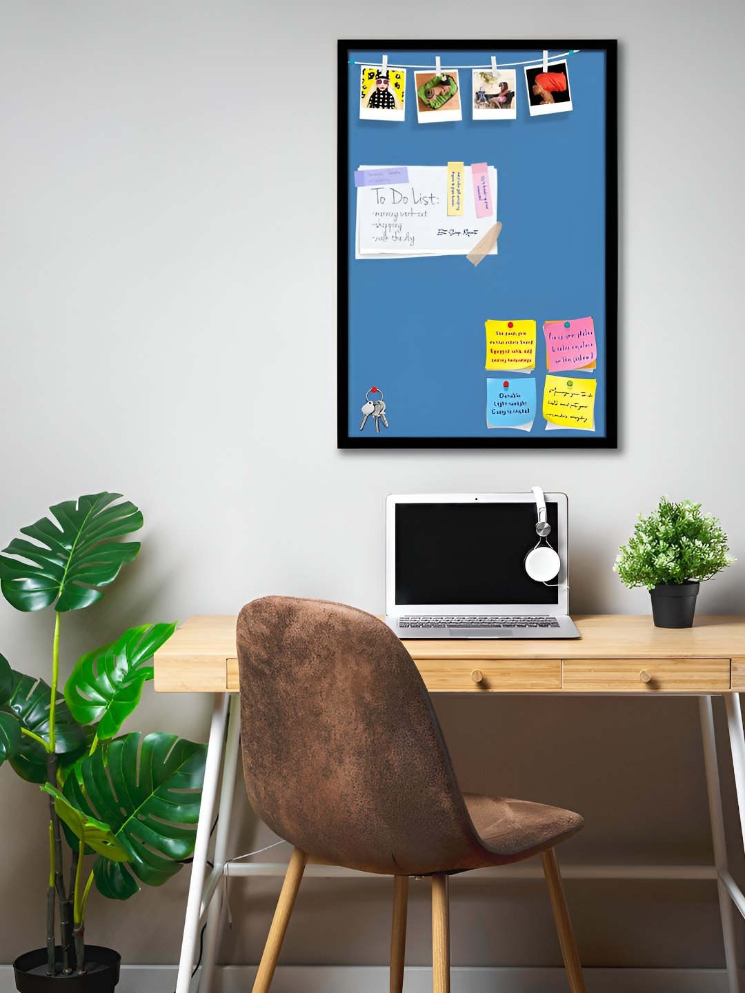 

ArtzFolio Wooden Notice Board, Blue