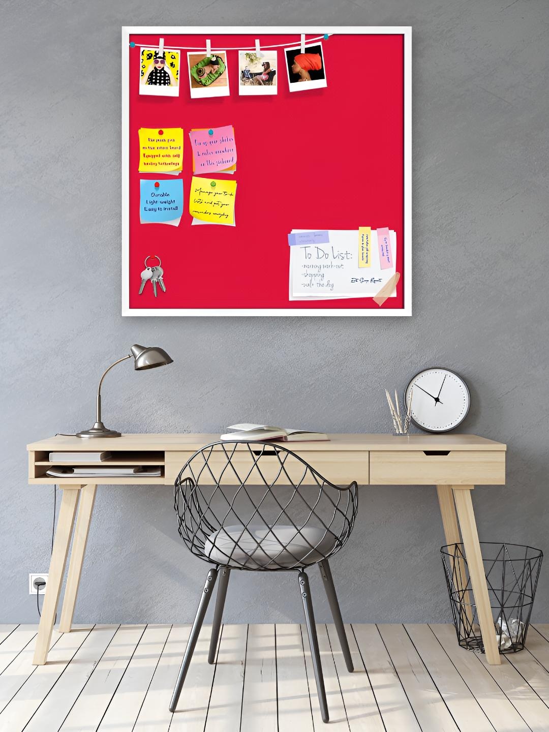 

ArtzFolio Wooden Notice Board, Red