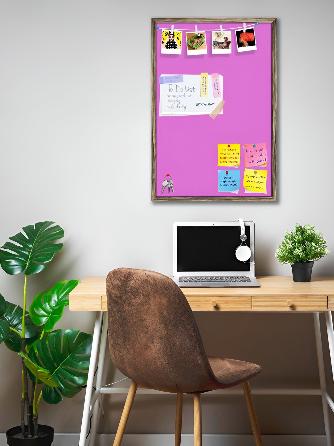 

ArtzFolio Wooden Notice Board, Purple