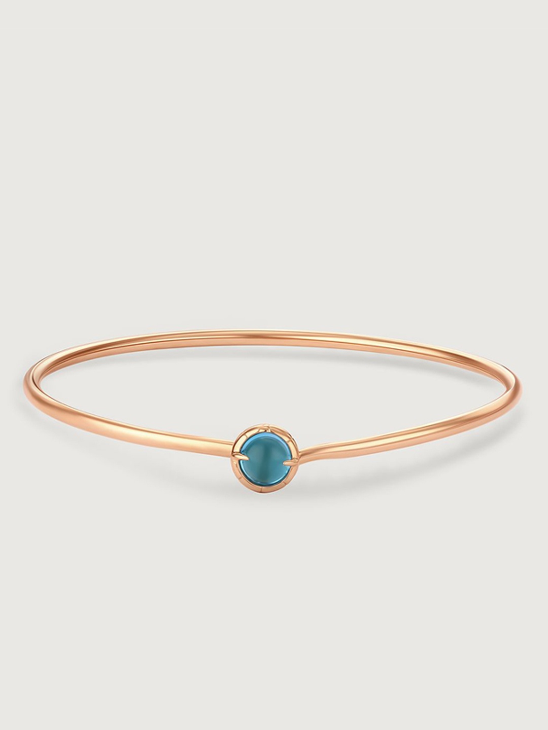 

Mia by Tanishq Women 14K Firefly Magic Gold & Topaz Gold Bangle -5.67g, Yellow