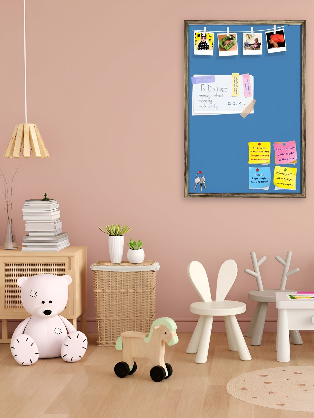 

ArtzFolio Wooden Notice Board, Blue