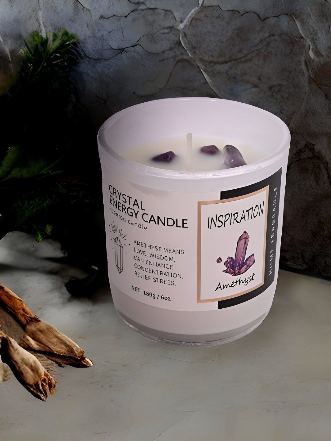 

Aura White 1 pieces Jar Candle