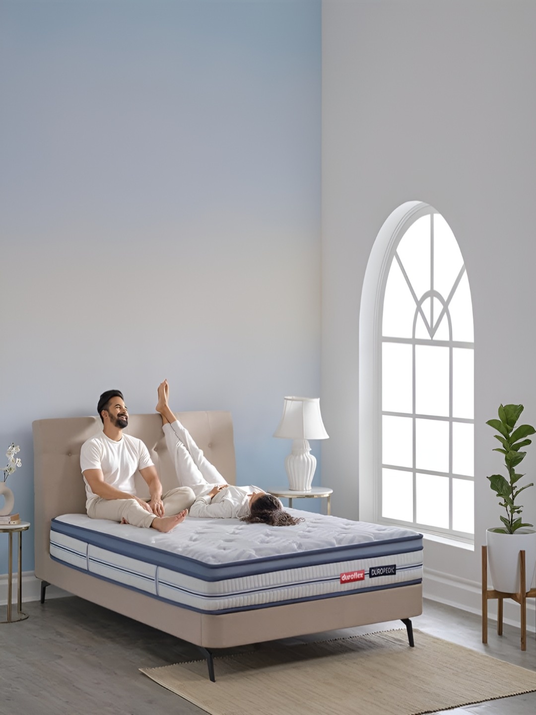 

Duroflex White Strength Plus Duropedic Queen Mattress