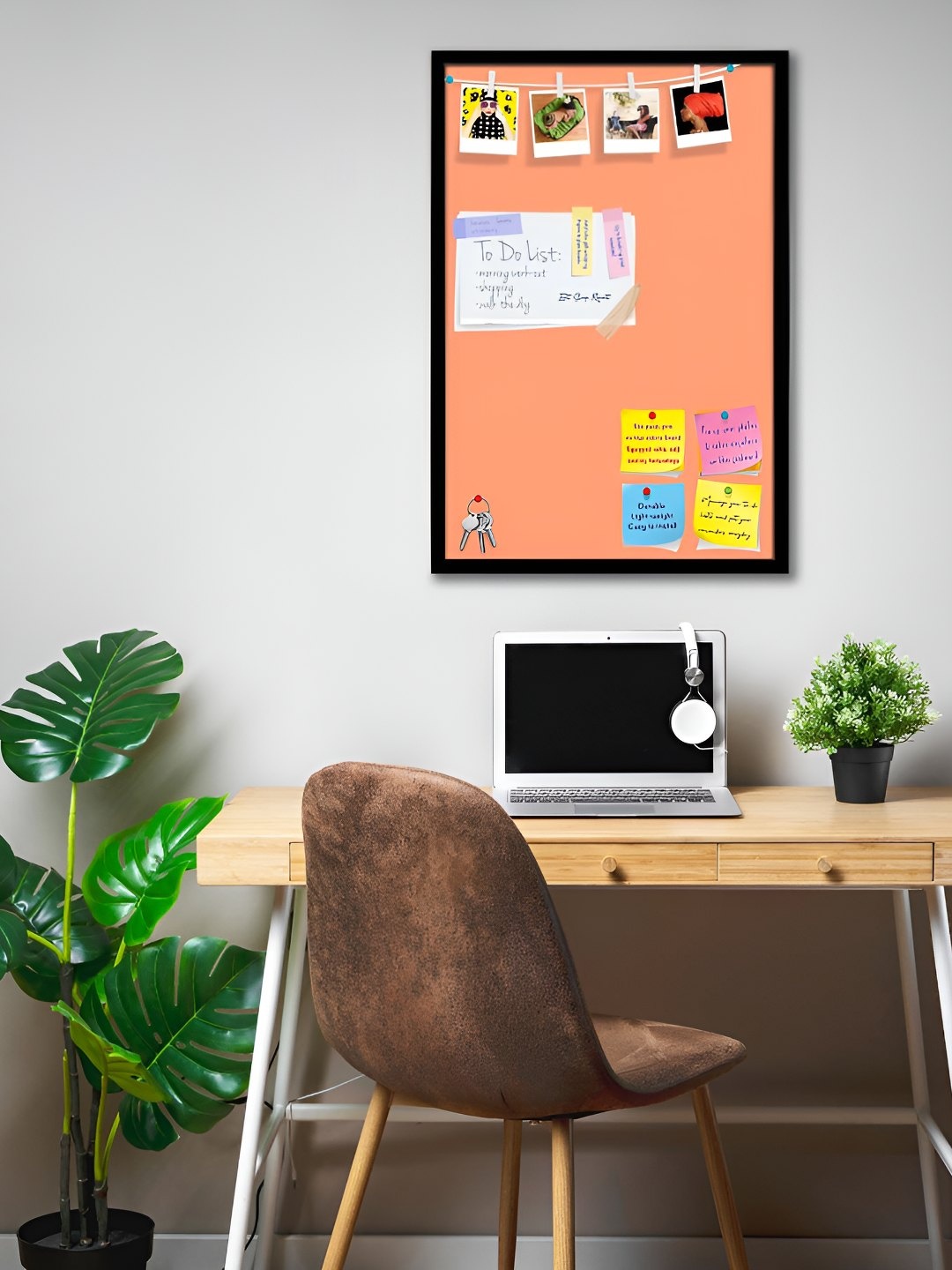 

ArtzFolio Wooden Notice Board, Red