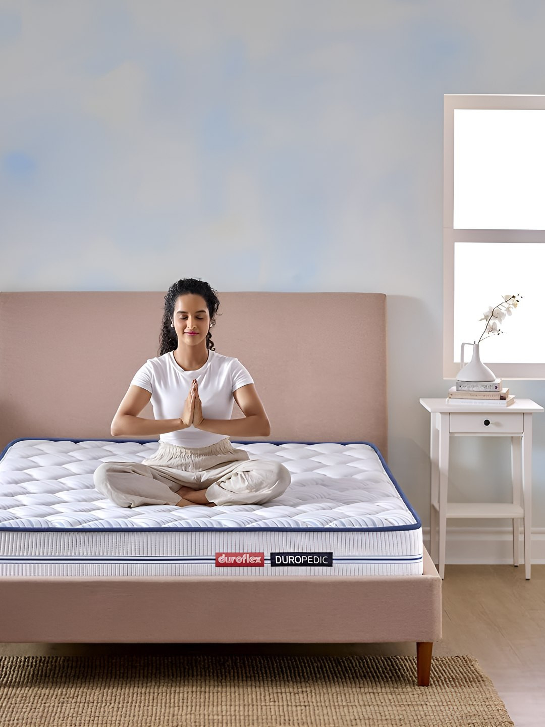 

Duroflex Balance Orthopedic Memory Foam 7" Single Medium Firm Mattress (72x36 Inch), White