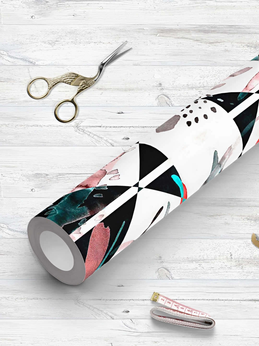

ArtzFolio White & Black Printed UV Resistant Wallpaper