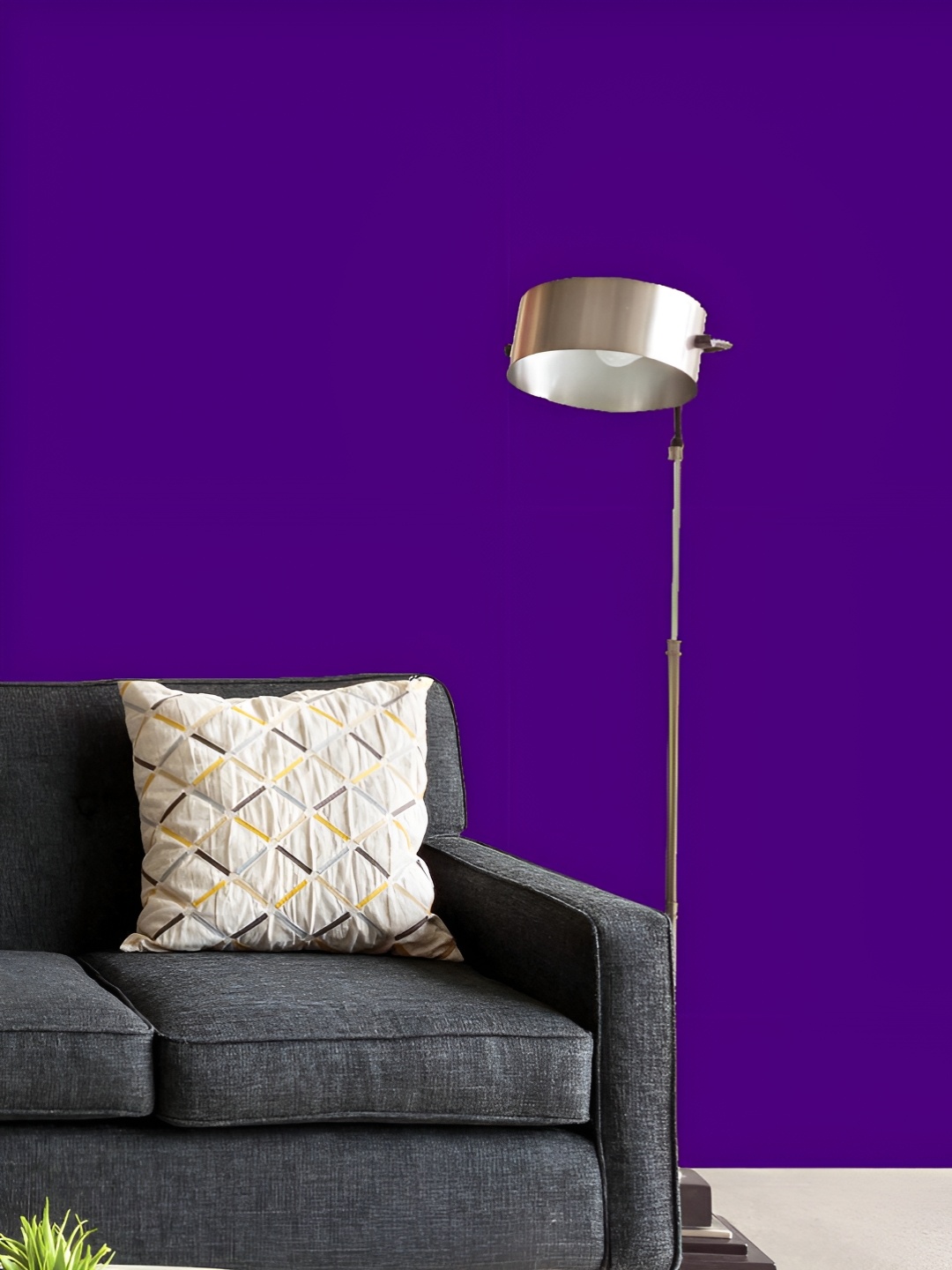 

ArtzFolio Printed UV-Resistant Anti-Bacterial Purples Family Indigo Colour Peel & Stick Wallpaper, Multi