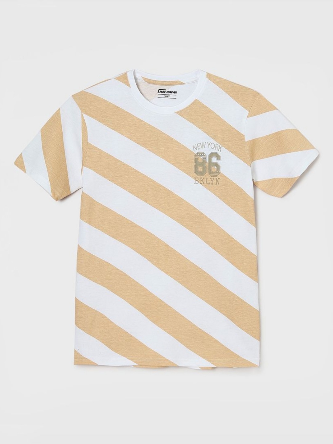 

Fame Forever by Lifestyle Boys Striped T-shirt, Pink