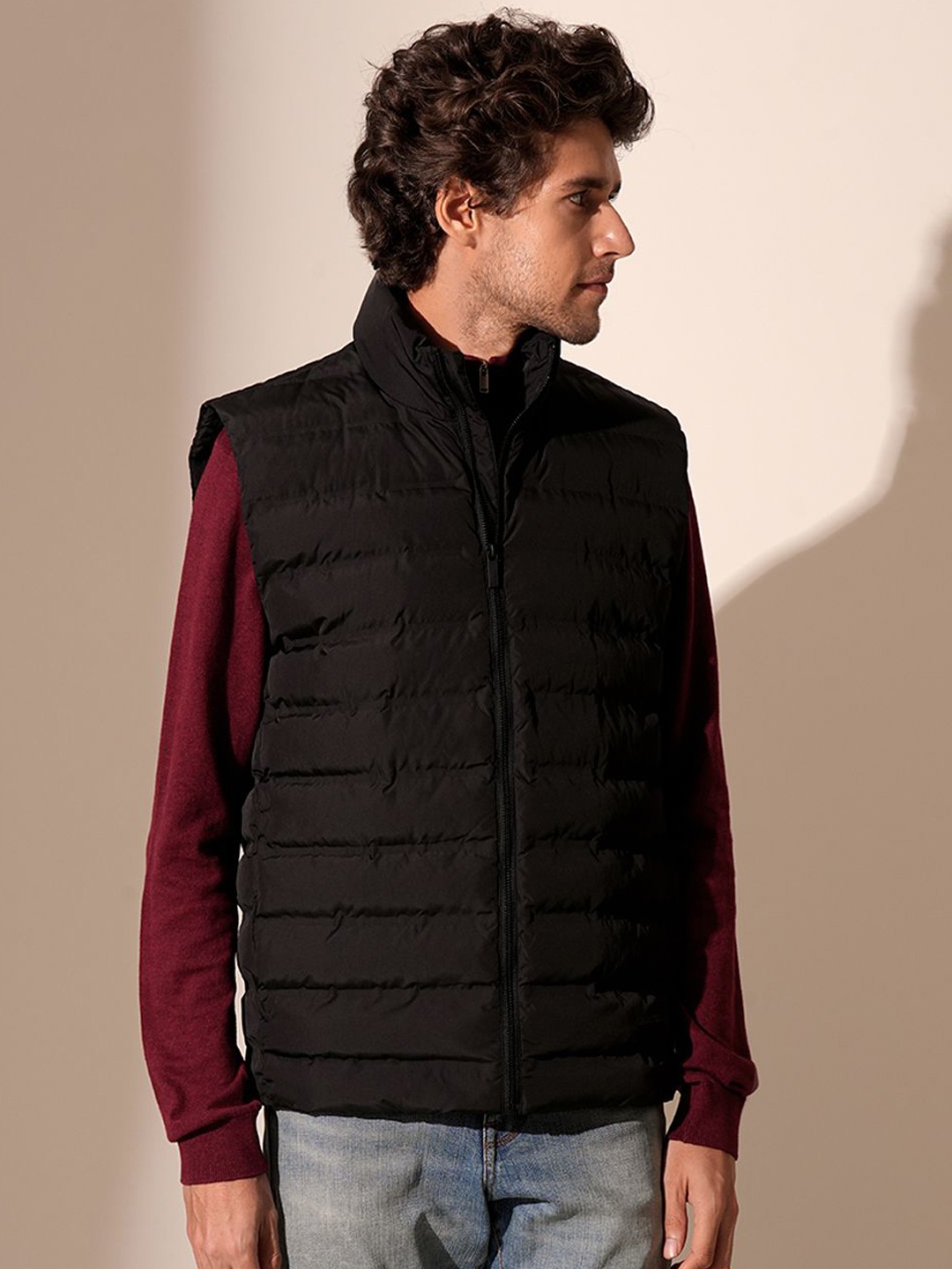 

SELECTED Men Puffer Jacket, Black