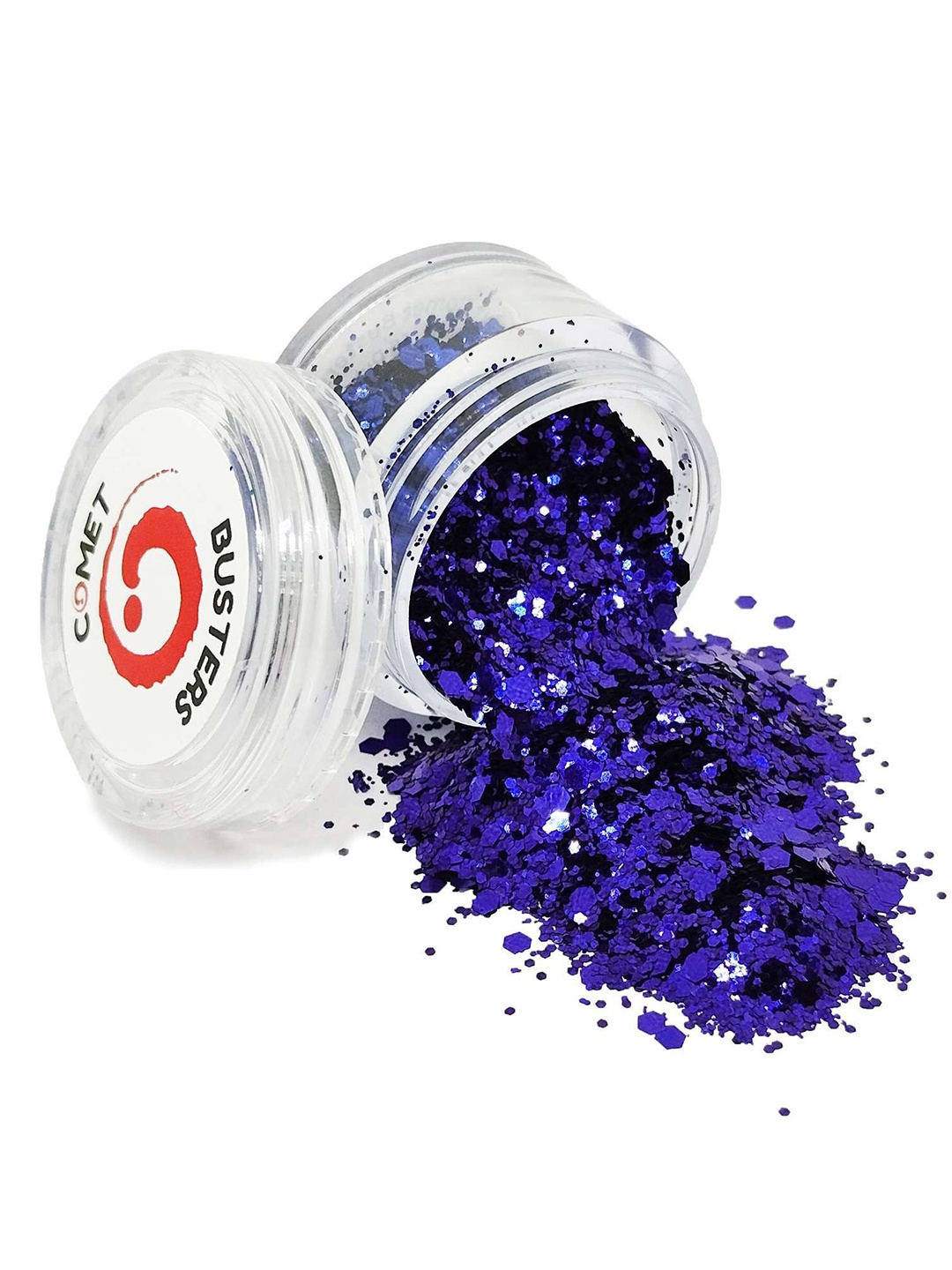 

Comet Busters Chunky Glitter Shimmer Body & Eyeshadow - 5g - Blue- 01