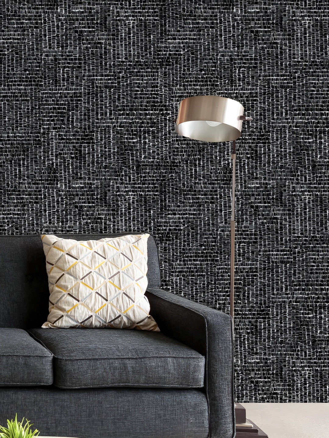 

ArtzFolio Printed UV-Resistant Anti-Bacterial Geometric Patches Peel & Stick Wallpaper, Multi