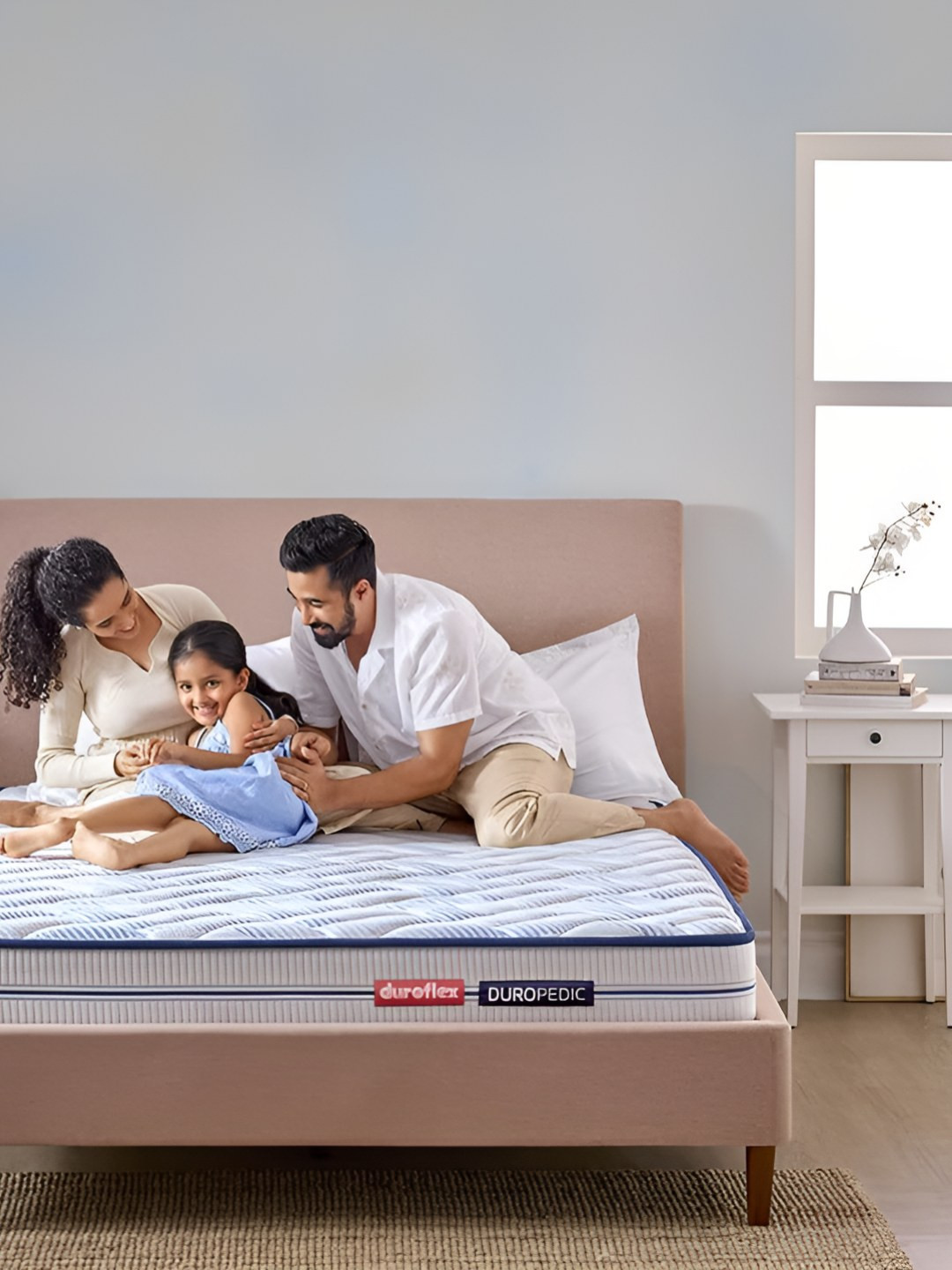 

Duroflex Blue Back Magic 5 Zoned Orthopedic Flat Mattress