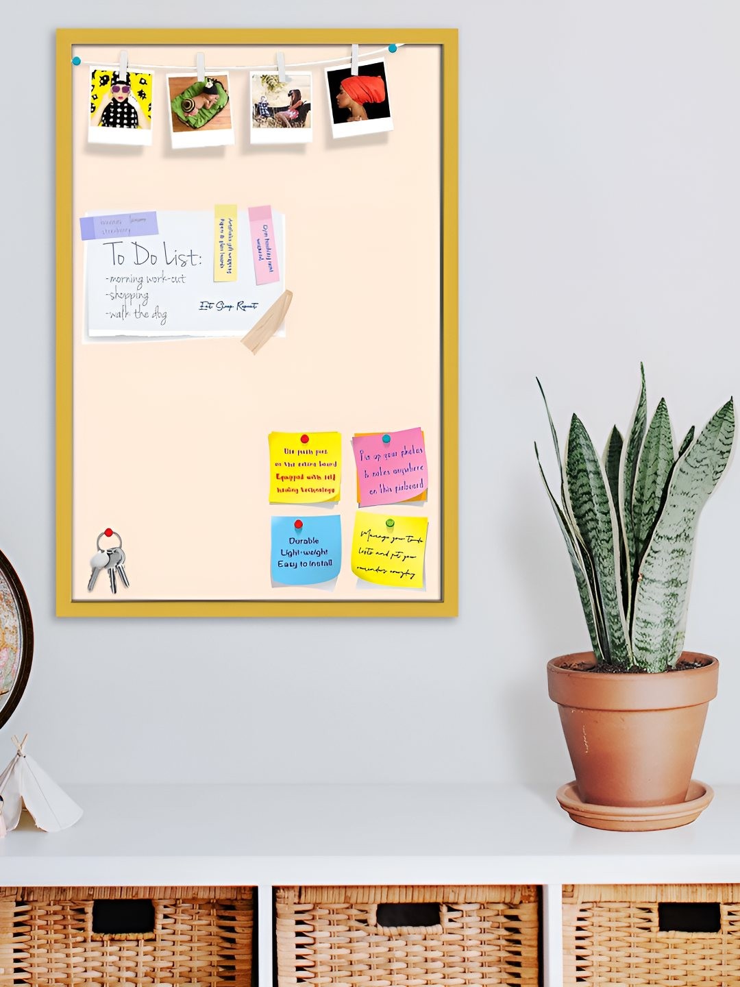 

ArtzFolio Wooden Notice Board, White
