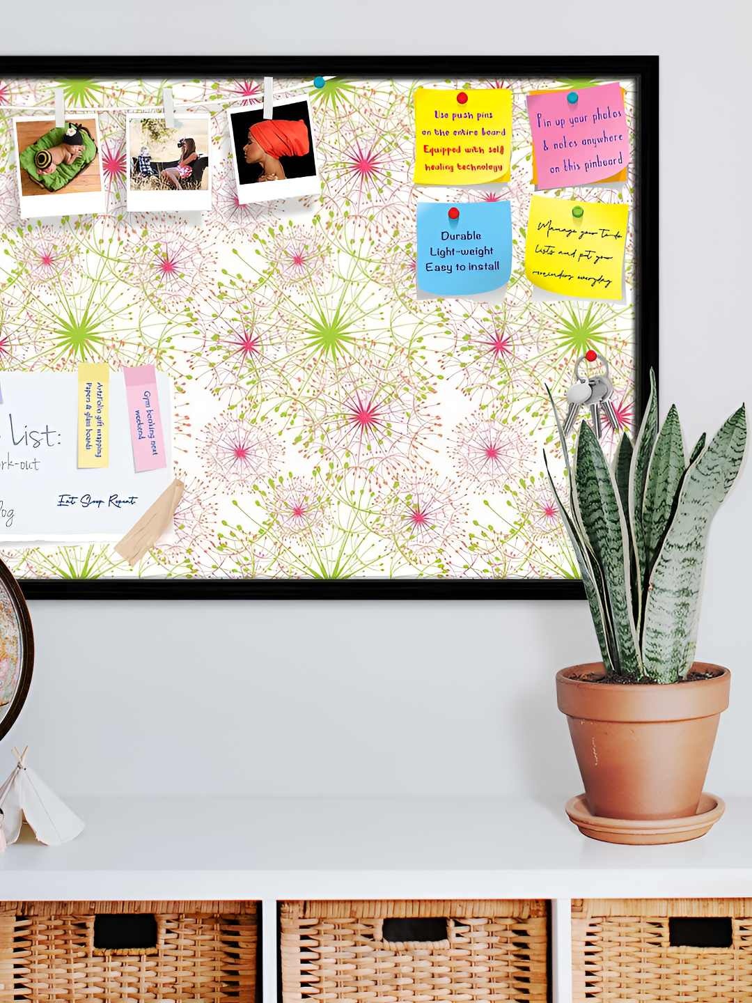 

ArtzFolio Wooden Notice Pin Board, Multi