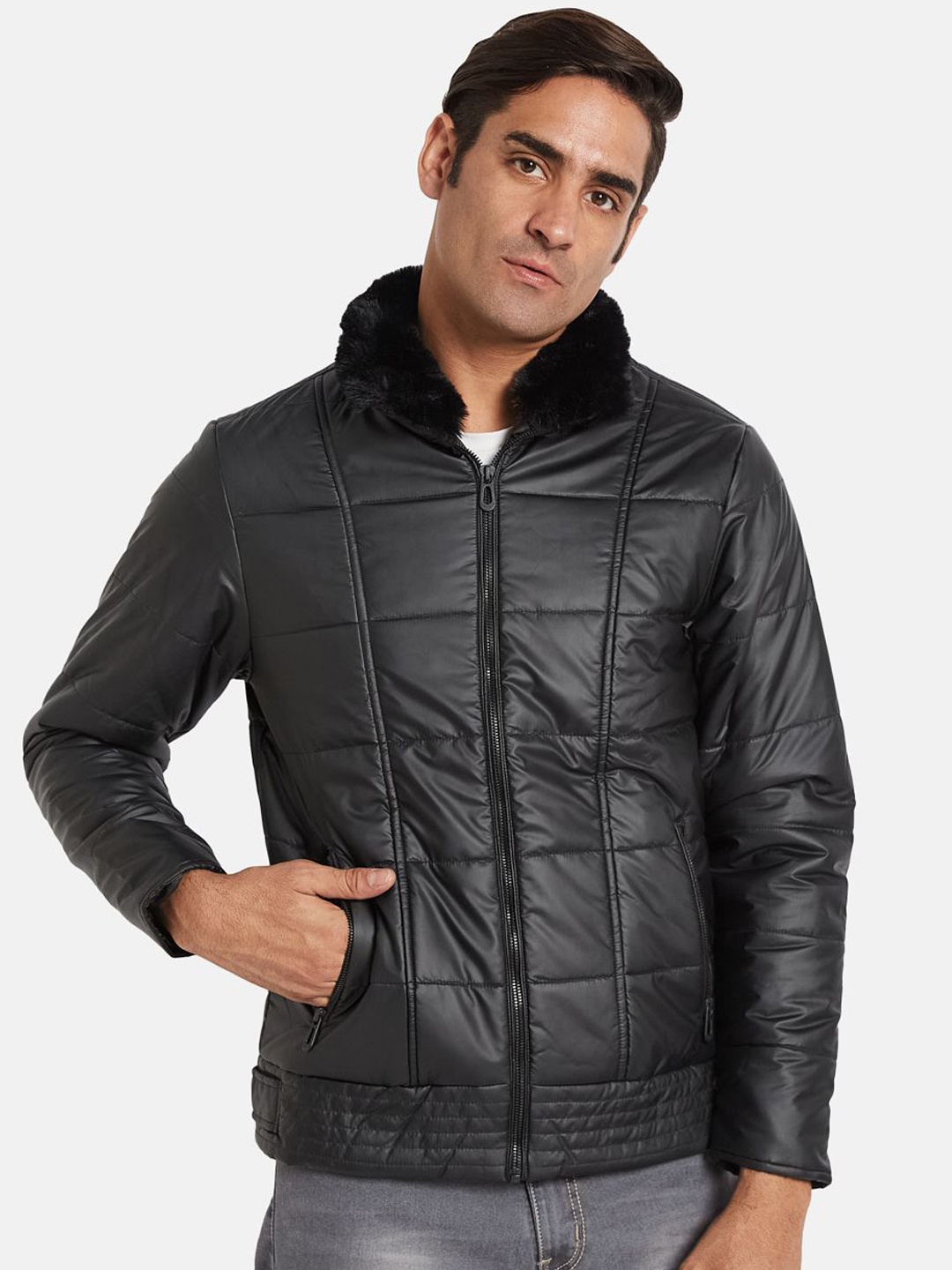 

METTLE Men Jacket, Black