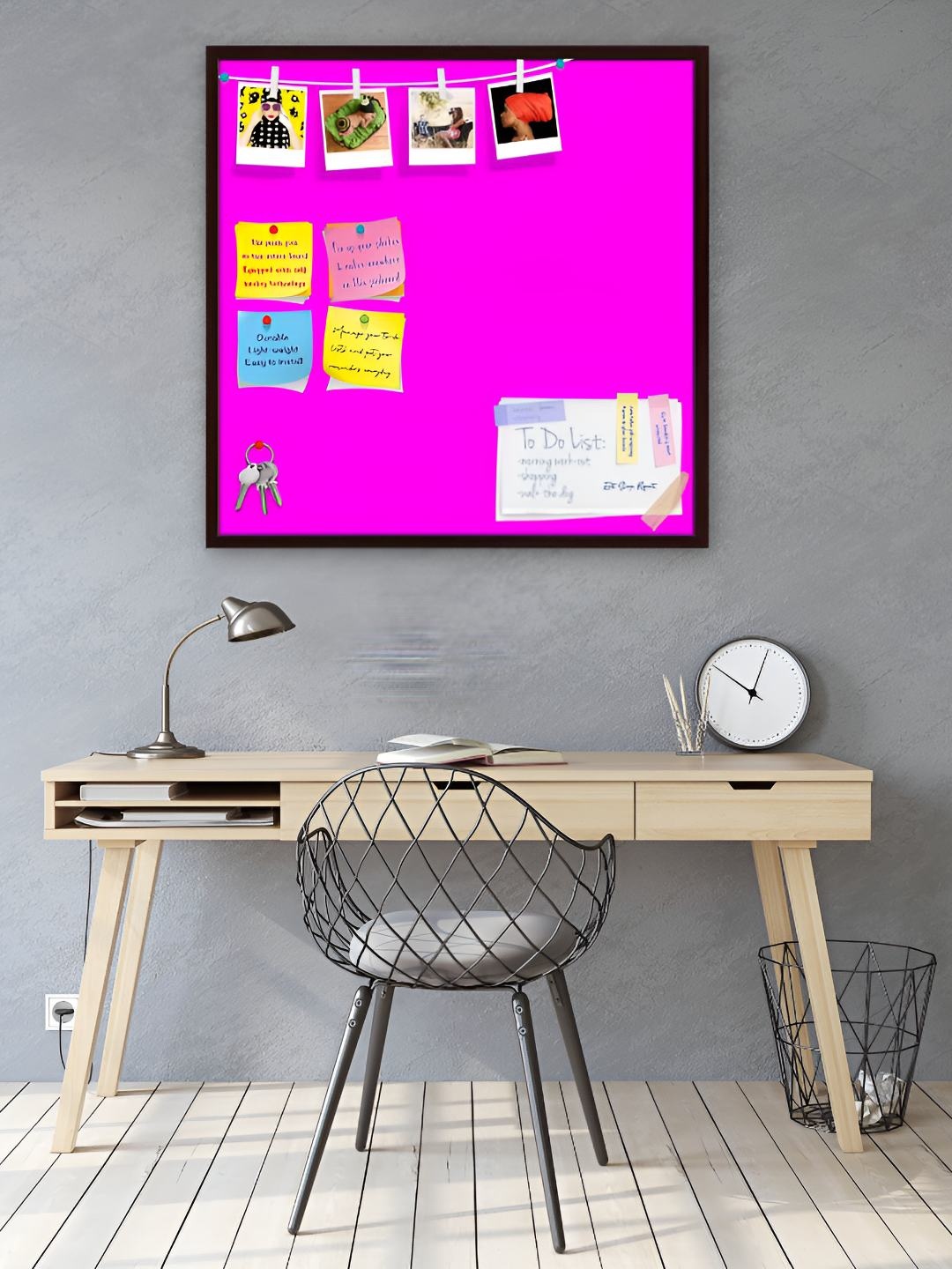 

ArtzFolio Wooden Notice Board, Purple