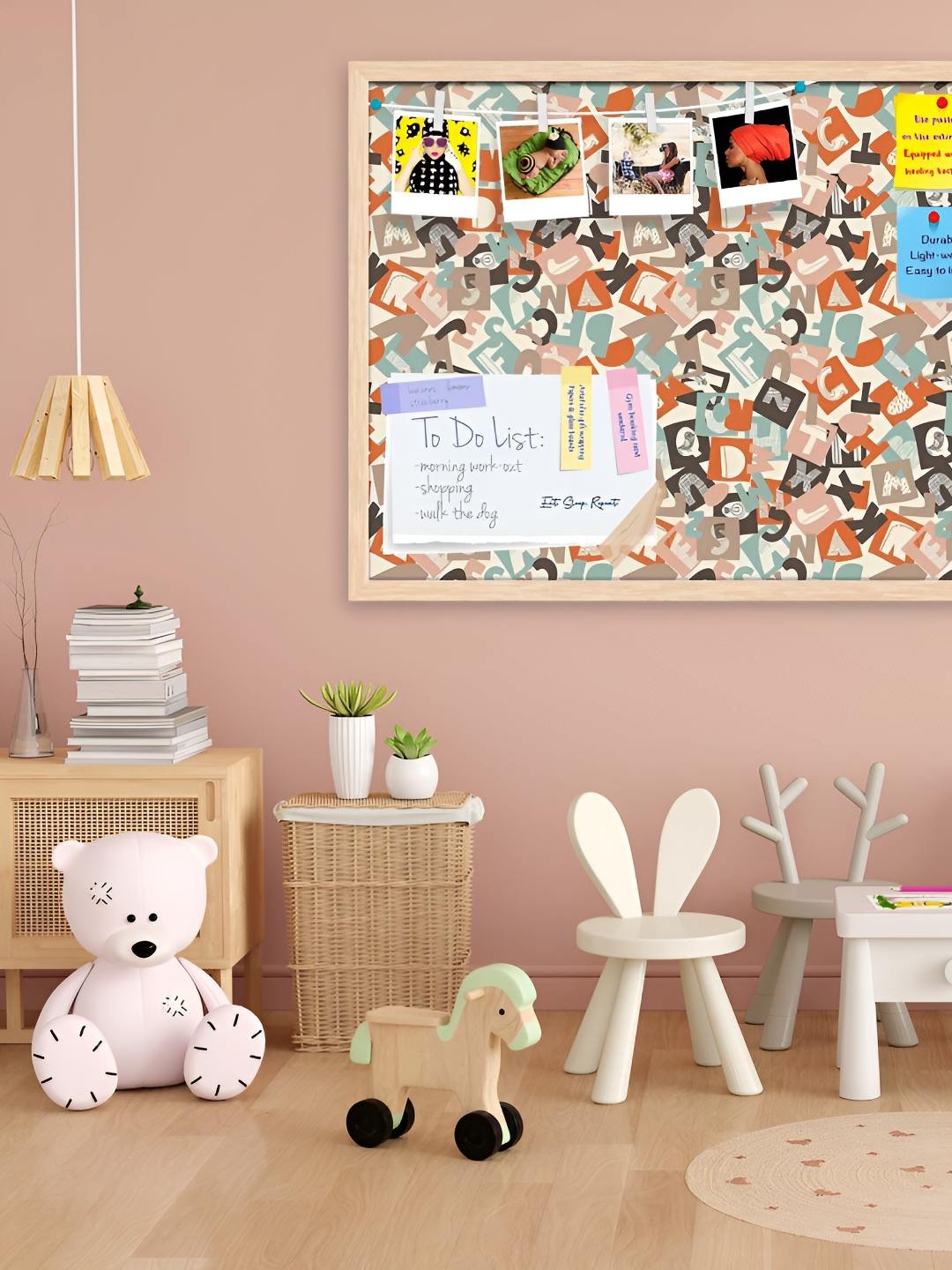 

ArtzFolio Wooden Notice Pin Board, Multi