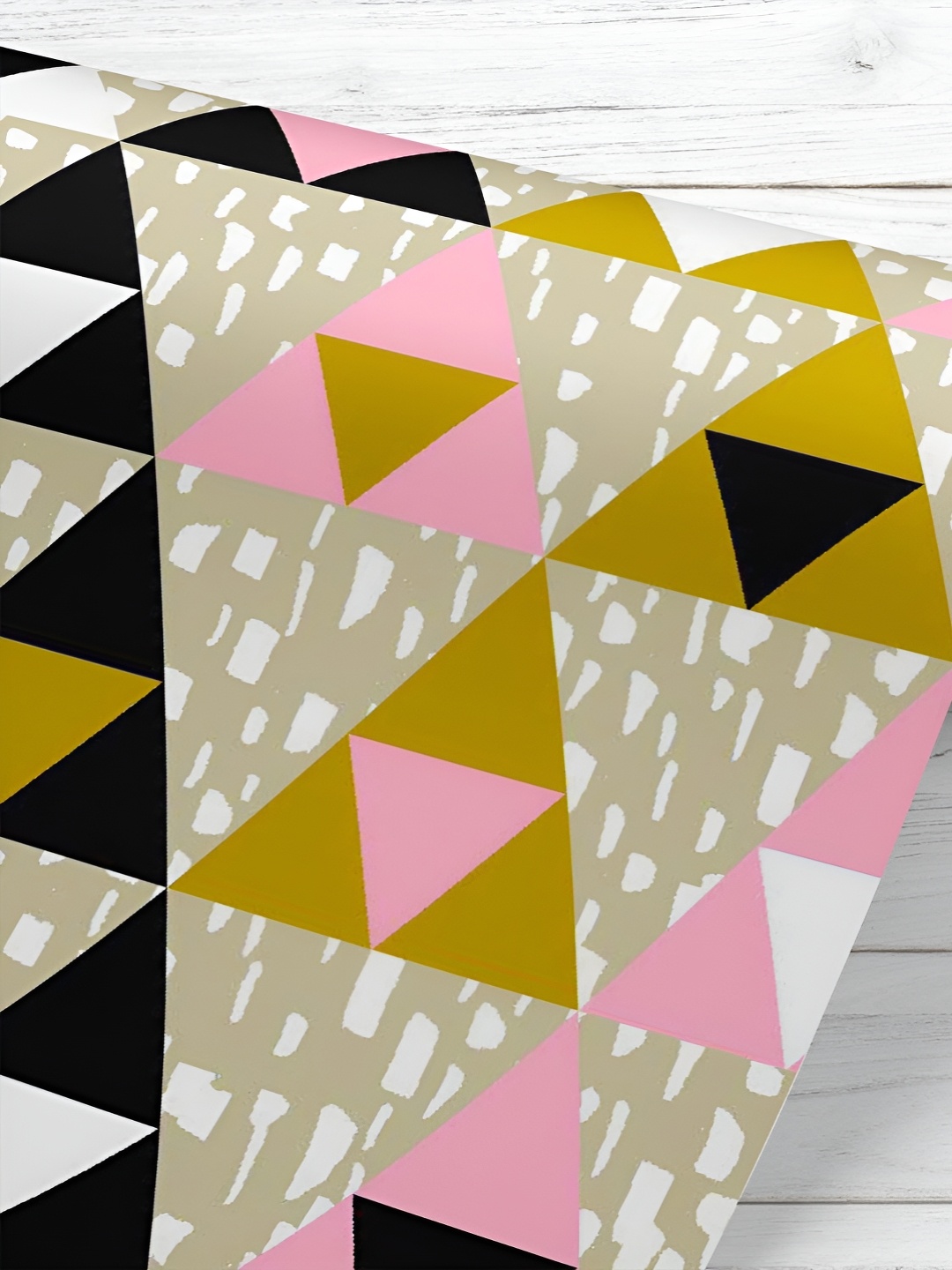 

ArtzFolio Beige Triangle Patterned Water-proof Decals and Stickers