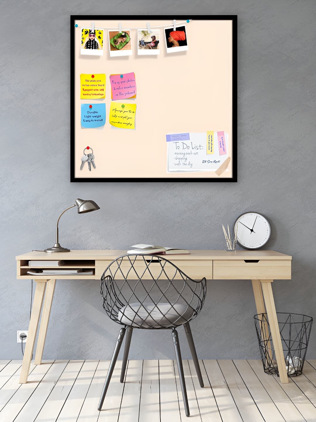 

ArtzFolio Wooden Notice Board, White