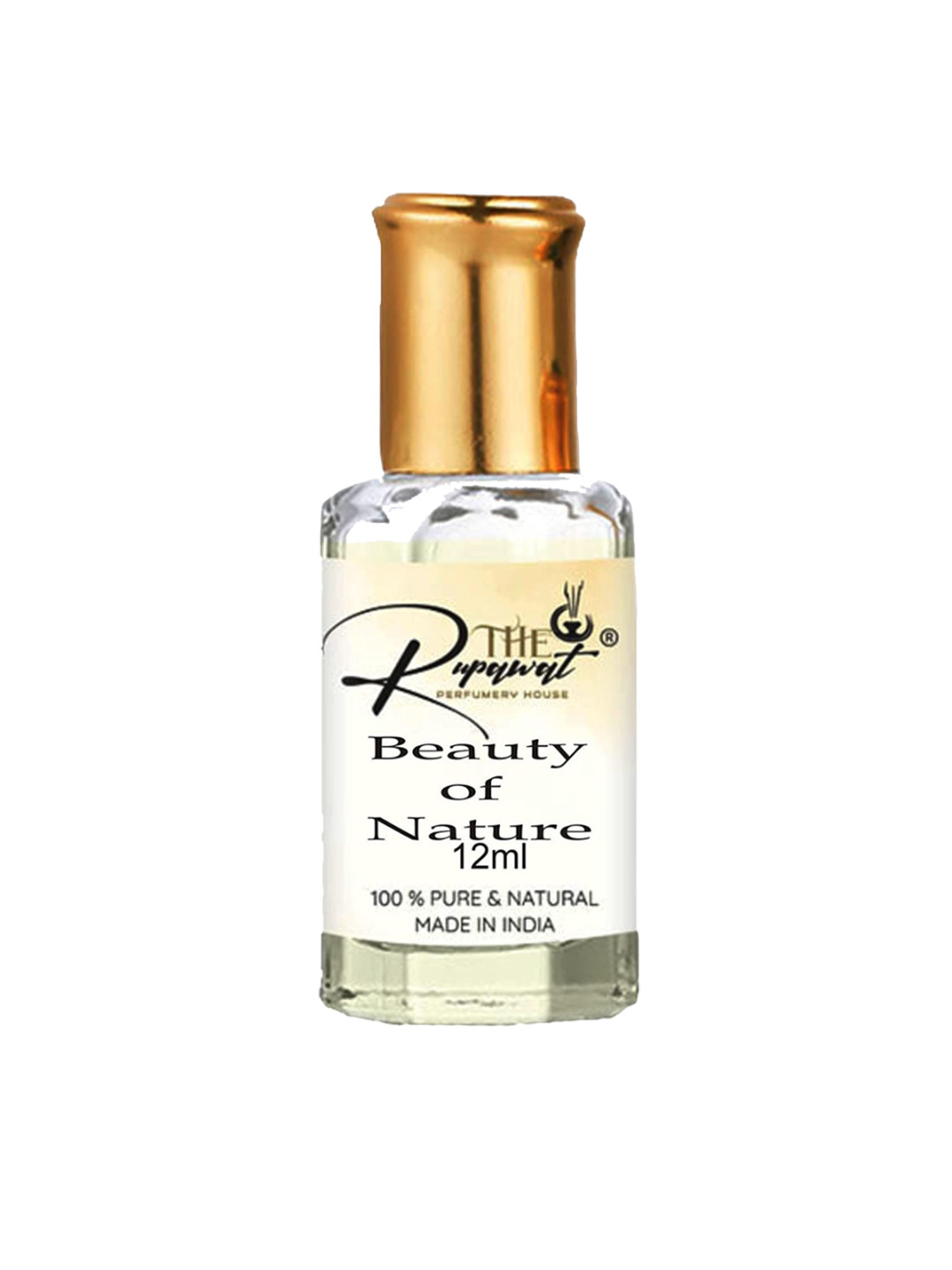 

THE RUPAWAT Perfumery House Beauty Of Nature Natural & Pure Alcohol Free Attar -12 ml, Transparent