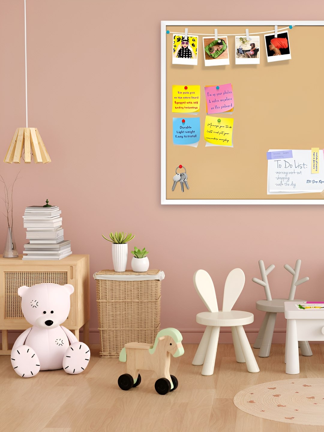 

ArtzFolio Wooden Notice Board, Brown