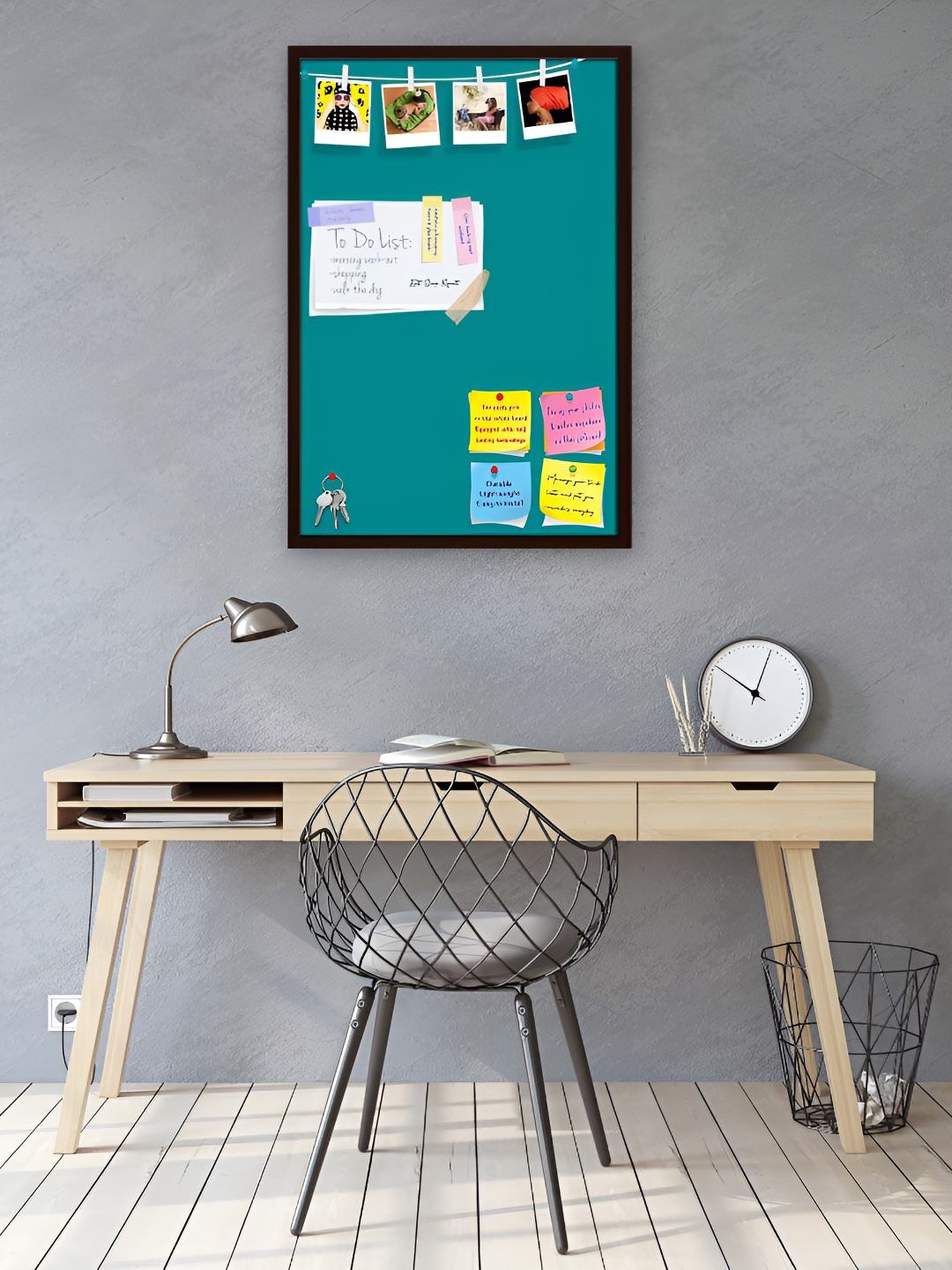 

ArtzFolio Wooden Notice Board, Green