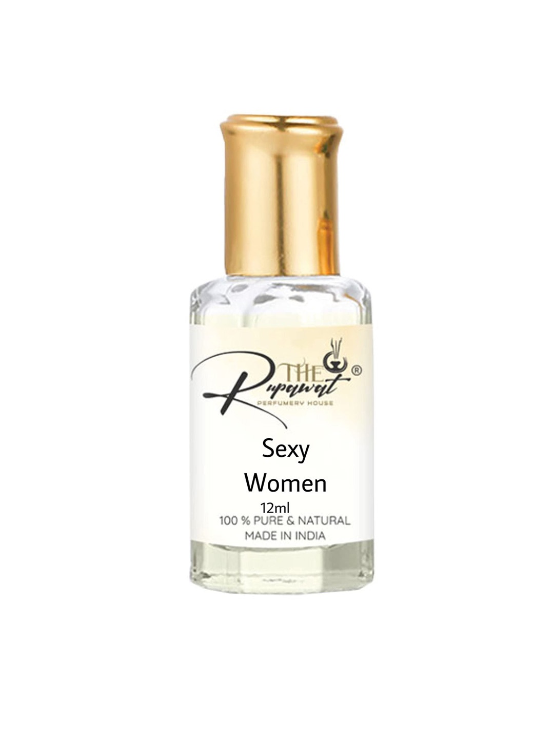 

THE RUPAWAT Perfumery House Sexy Women 100% Natural & Pure Alcohol Free Attar - 12 ml, Transparent