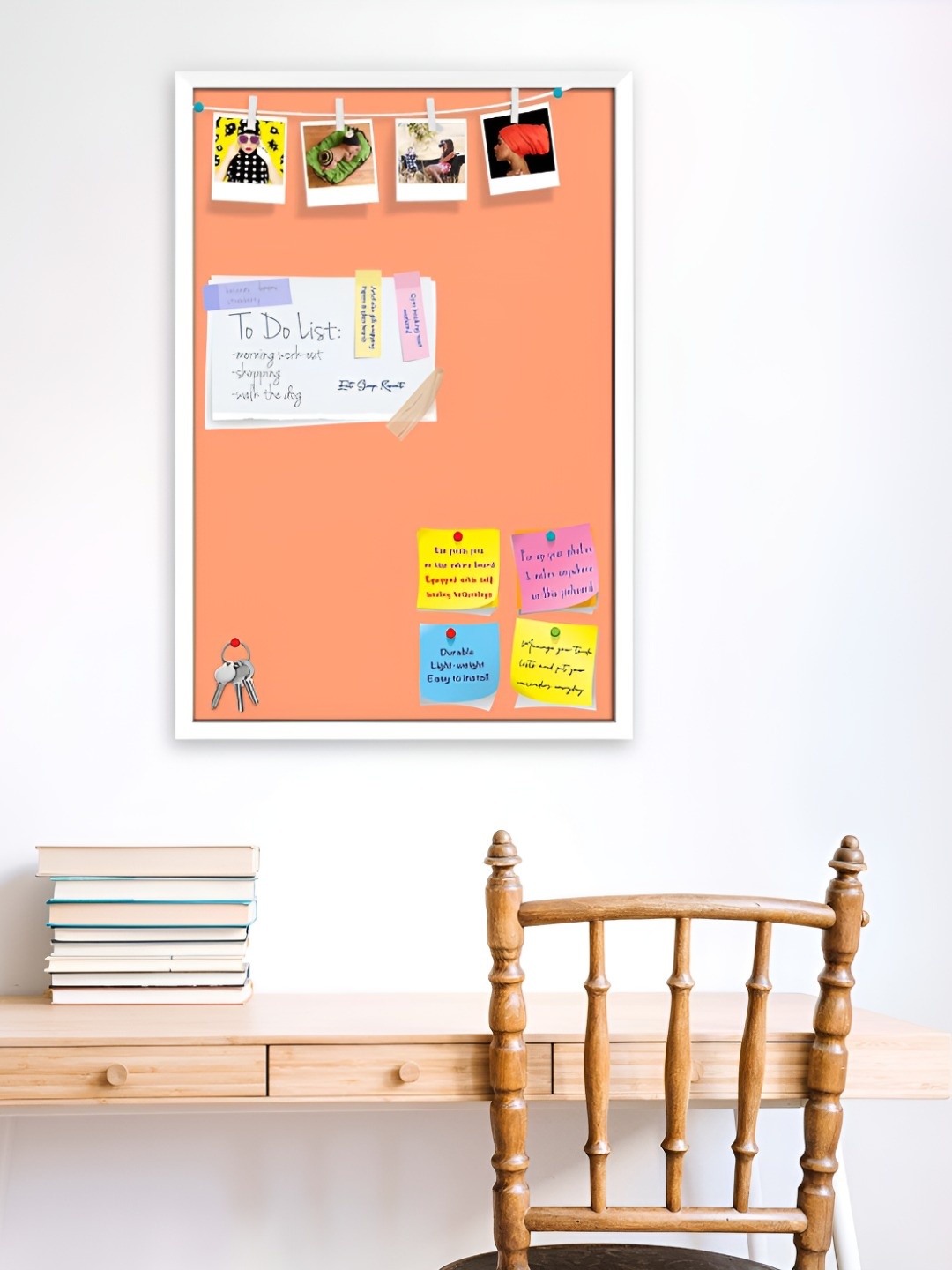 

ArtzFolio Wooden Notice Board, Red