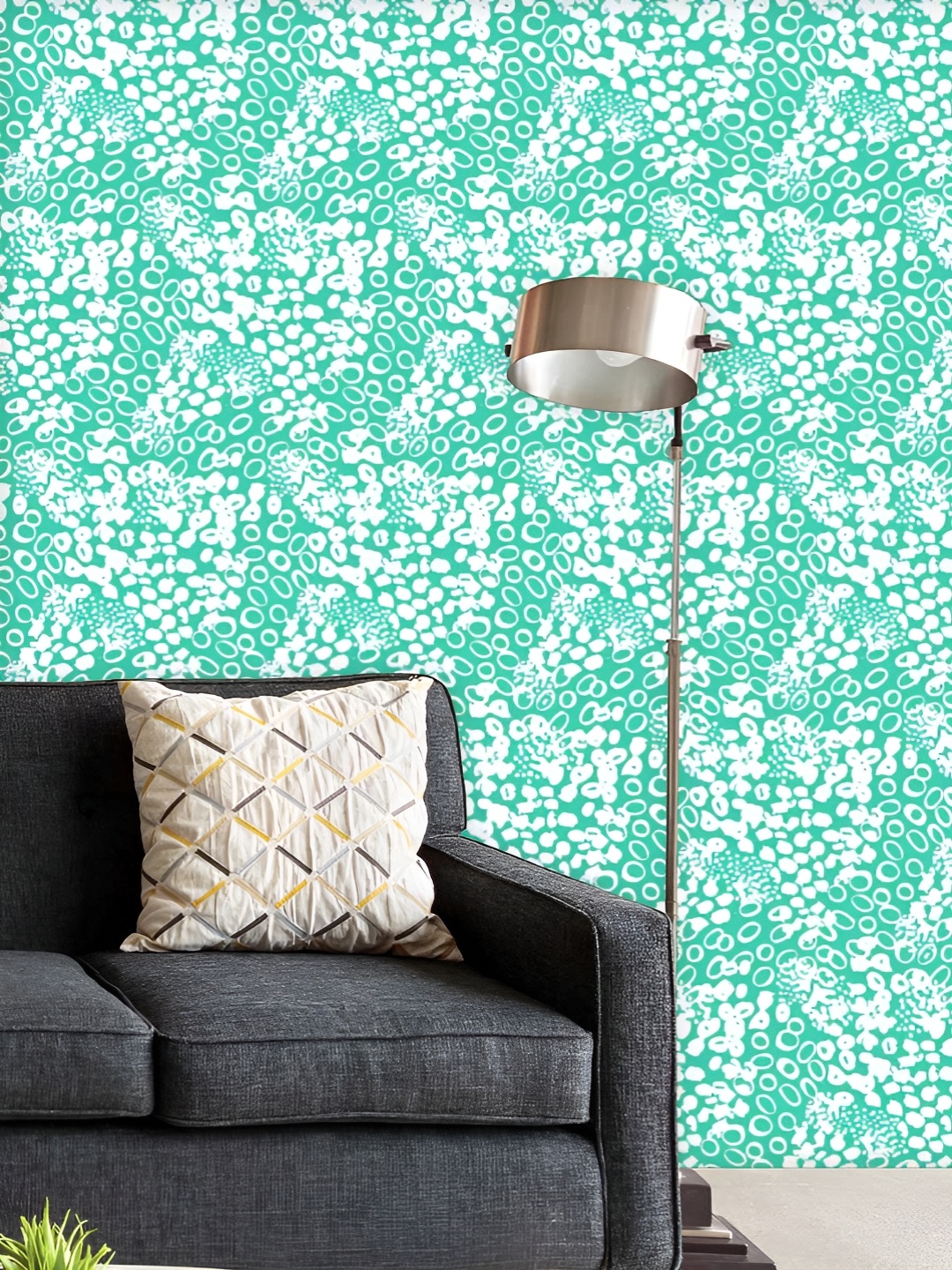 

ArtzFolio Printed UV-Resistant Anti-Bacterial SplattersPeel & Stick Wallpaper, Multi