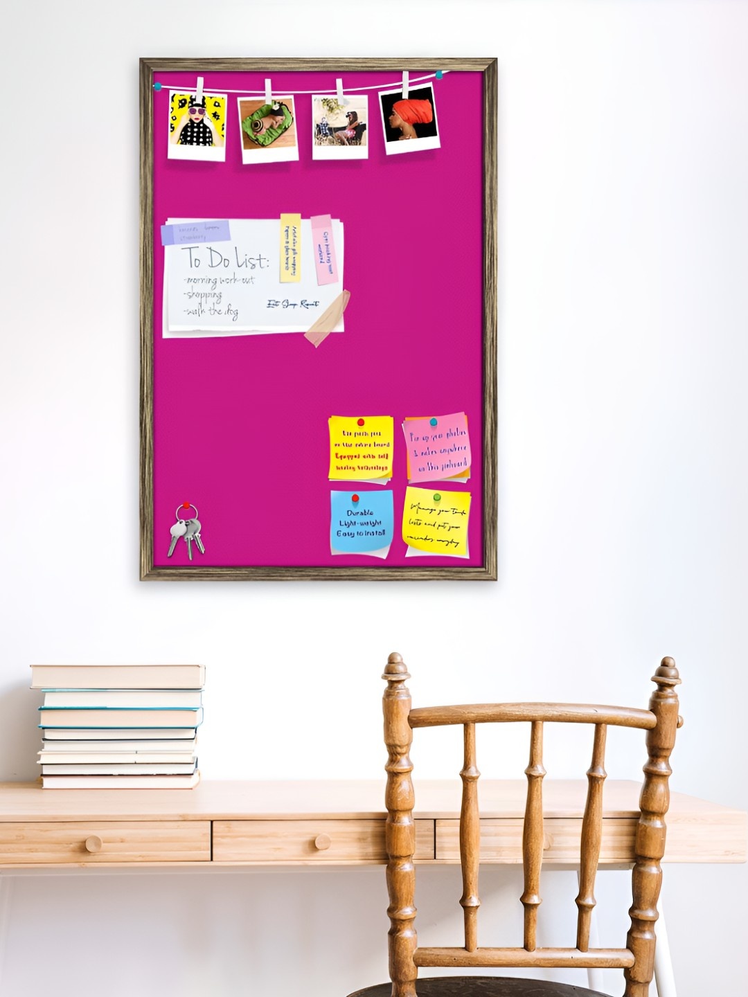 

ArtzFolio Wooden Notice Board, Pink