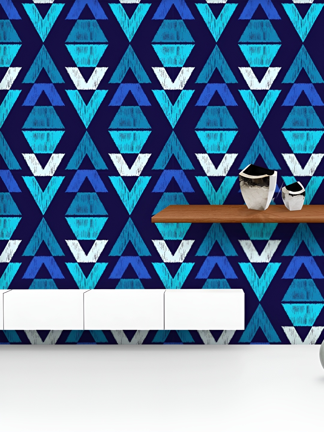 

ArtzFolio Printed UV-Resistant Anti-Bacterial Ethnic Boho Tribal Peel & Stick Wallpaper, Multi