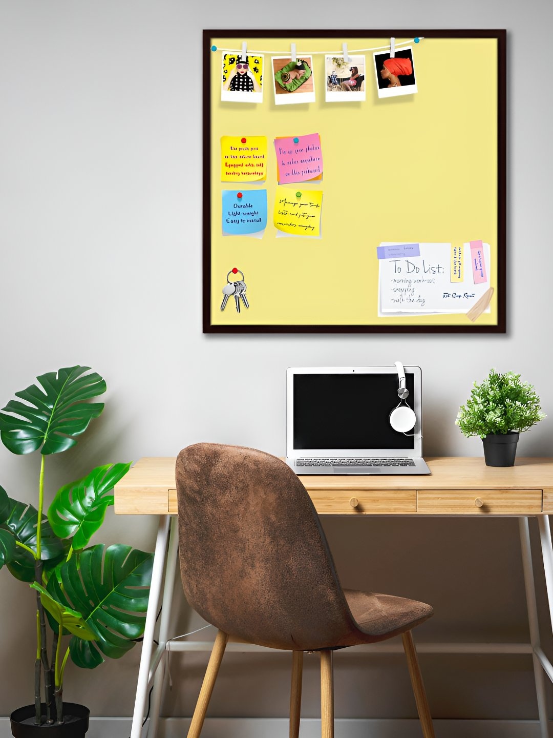 

ArtzFolio Wooden Notice Board, Yellow