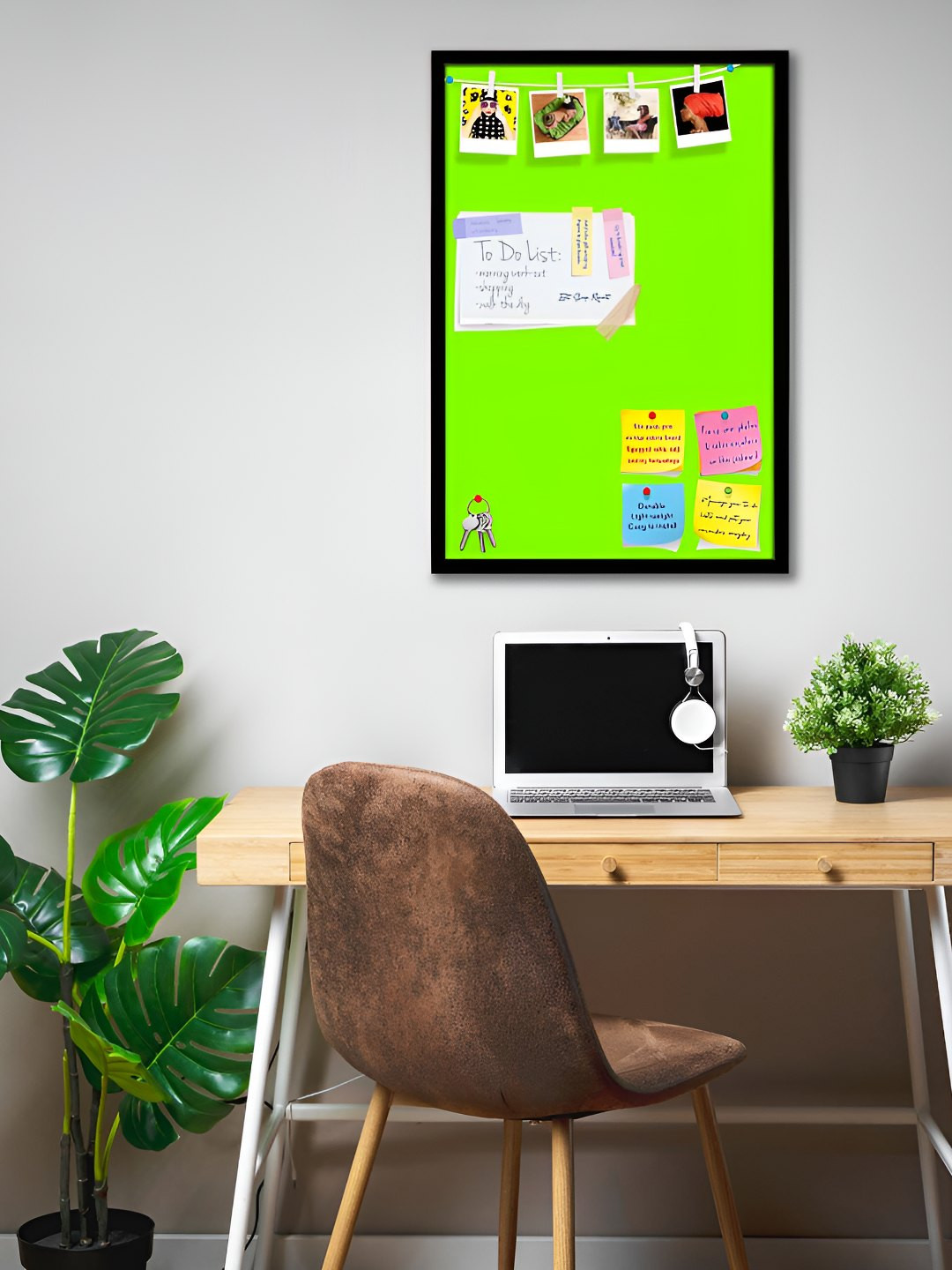 

ArtzFolio Wooden Notice Board, Green