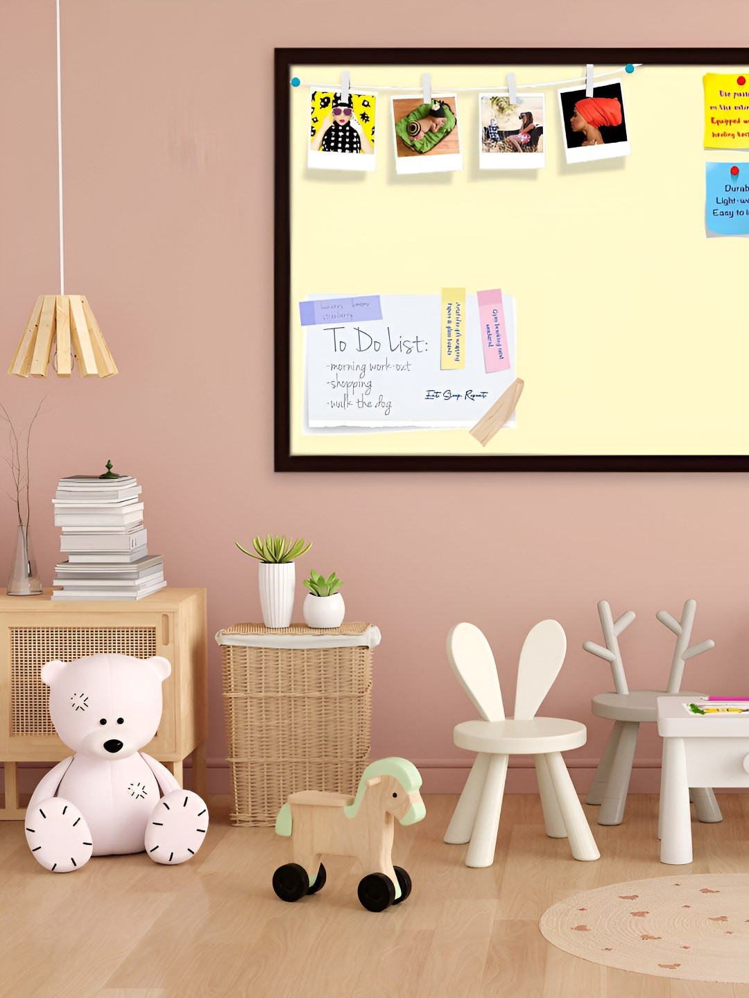 

ArtzFolio Wooden Notice Pin Board, Yellow