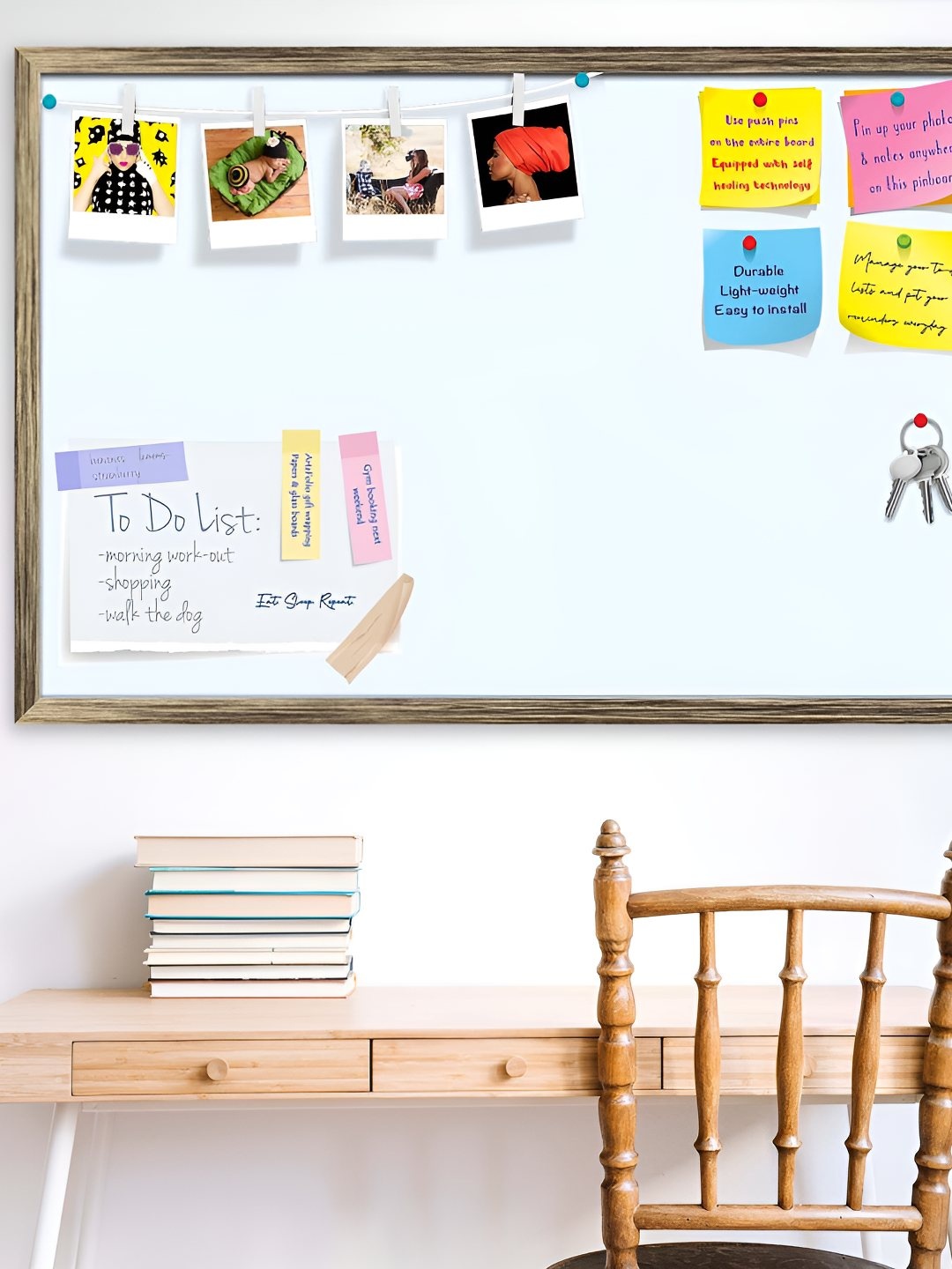 

ArtzFolio Wooden Notice Board, White