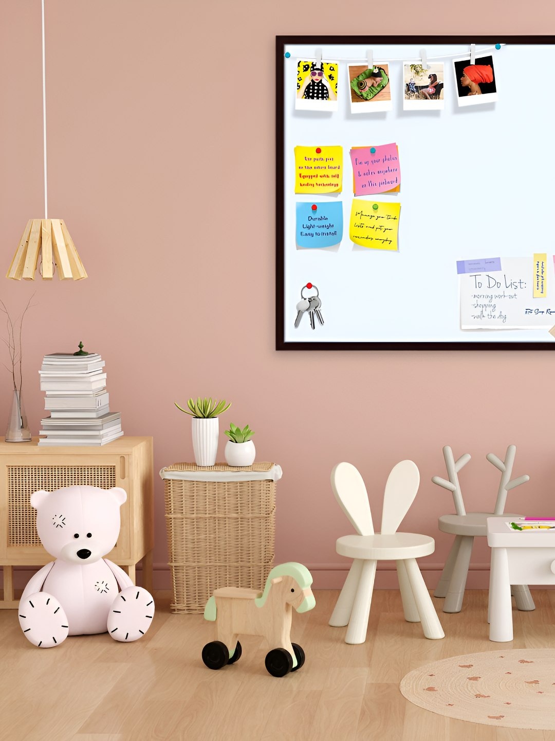 

ArtzFolio Wooden Notice Pin Board, White