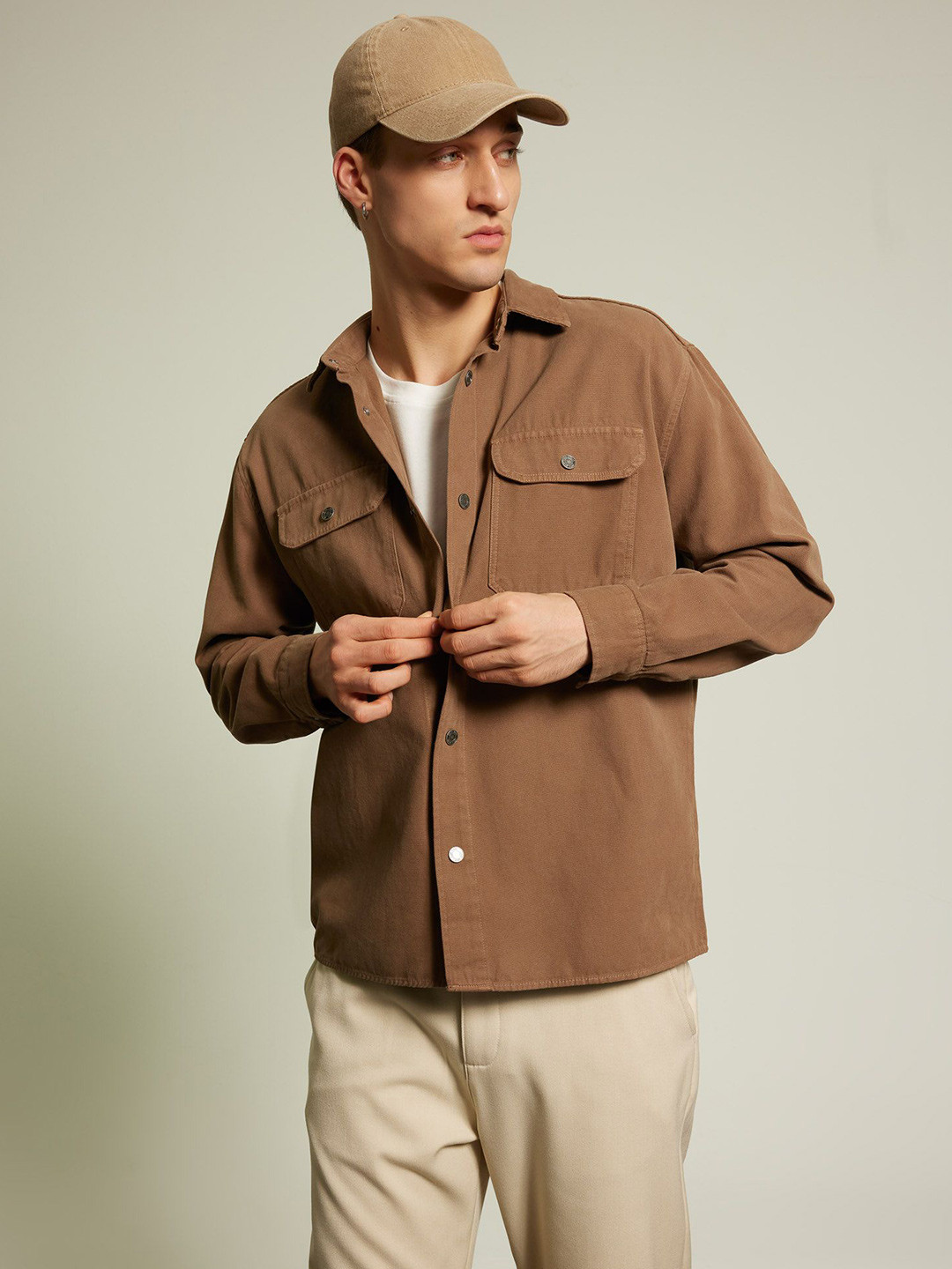 

DeFacto Men Opaque Casual Shirt, Na