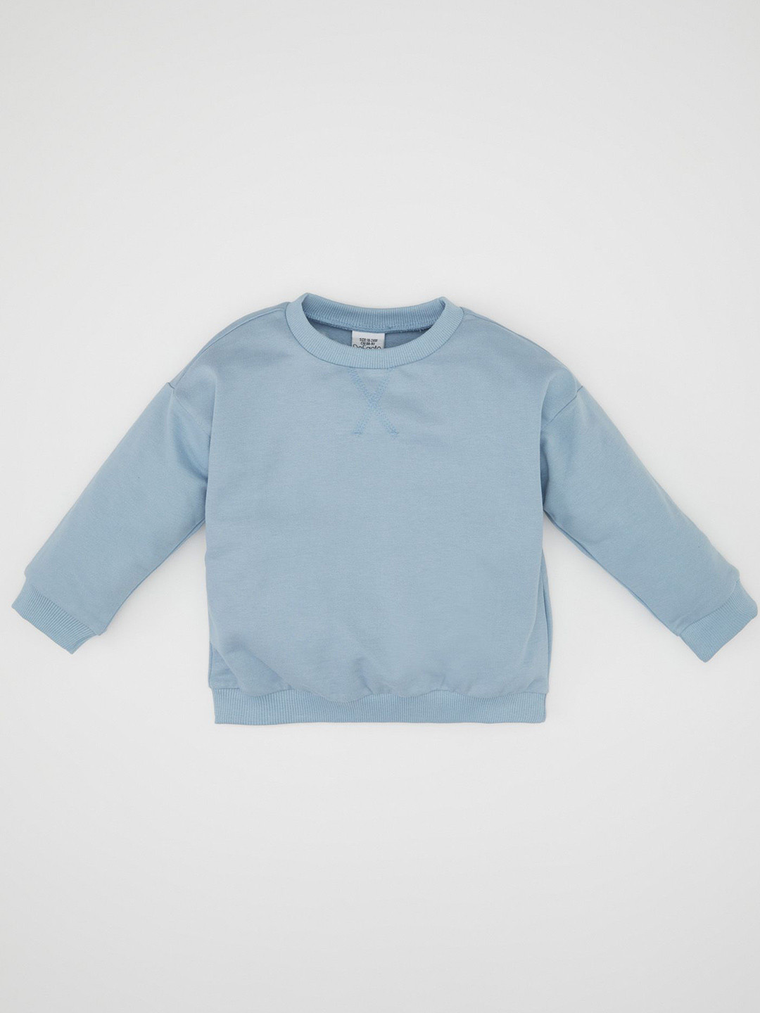 

DeFacto Boys Round Neck Pullover, Blue