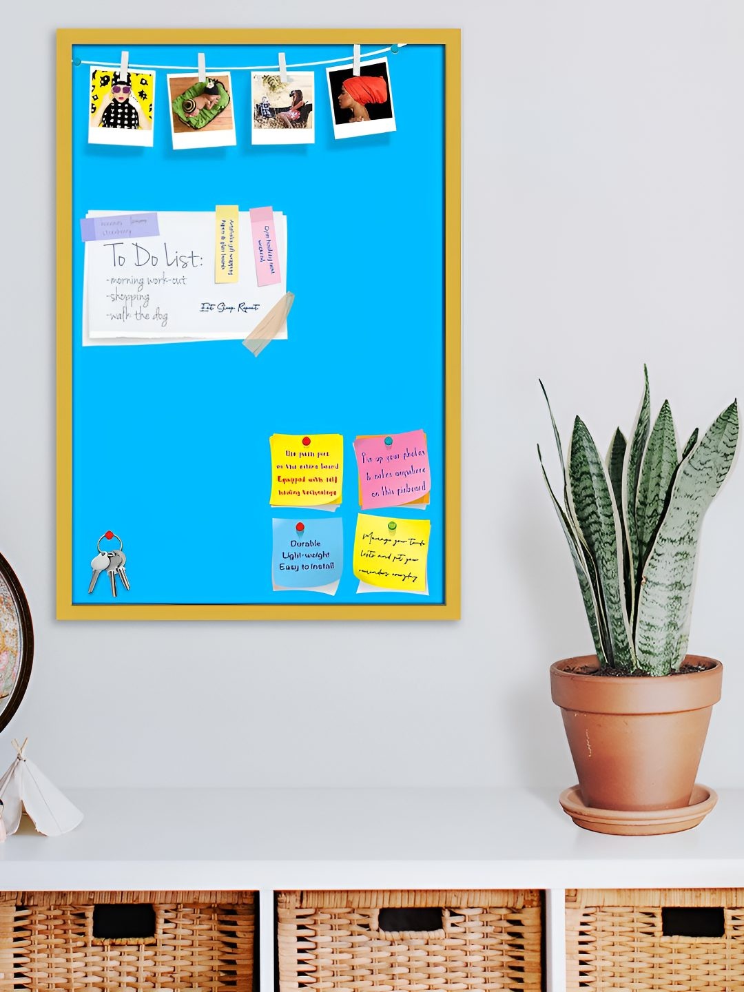 

ArtzFolio Wooden Notice Board, Blue