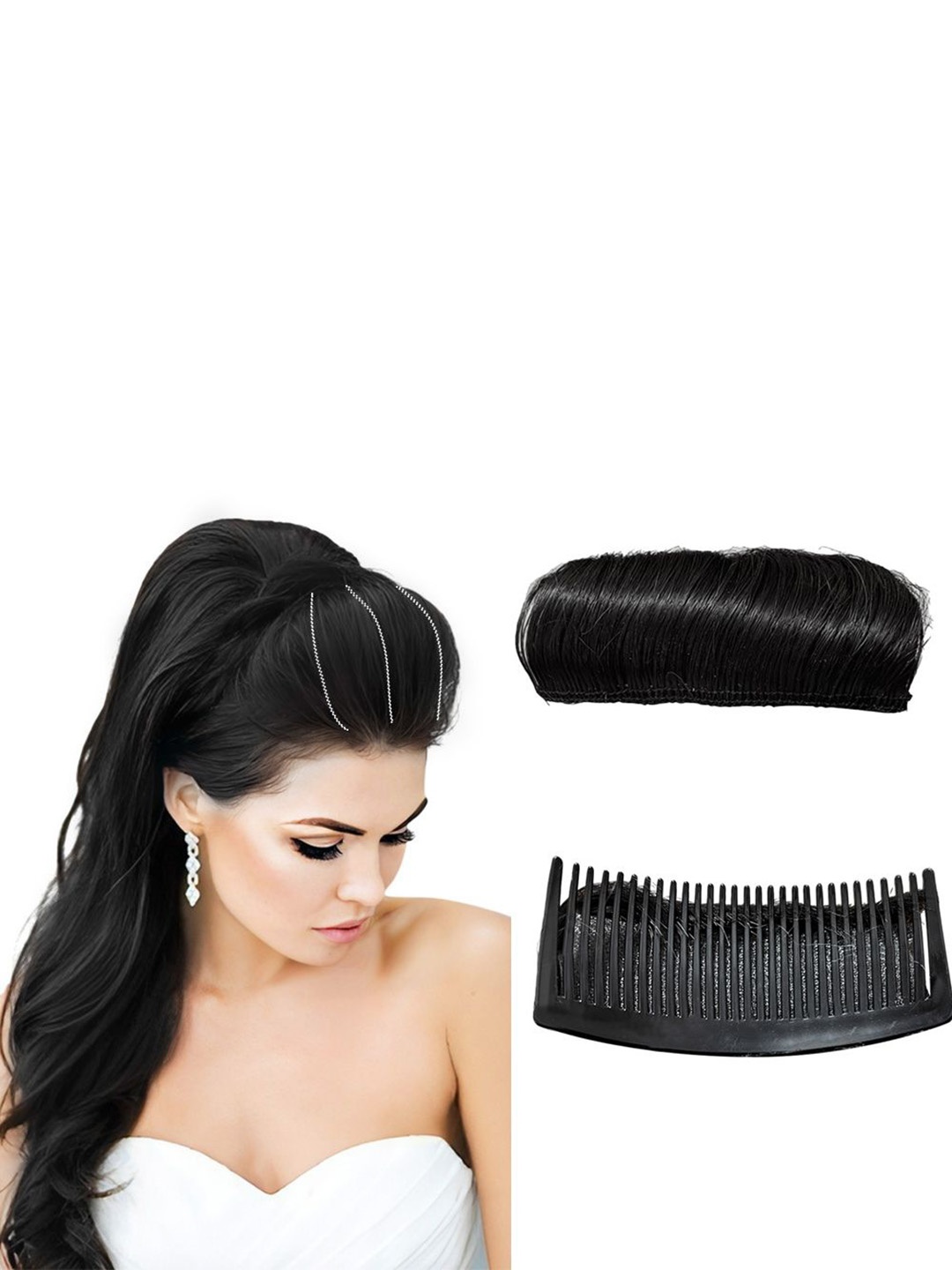 

D-Divine Bump Puff Maker Hair Accessory, Black