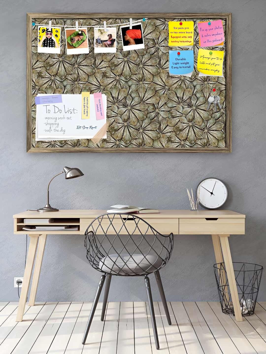 

ArtzFolio Wooden Notice Pin Board, Multi