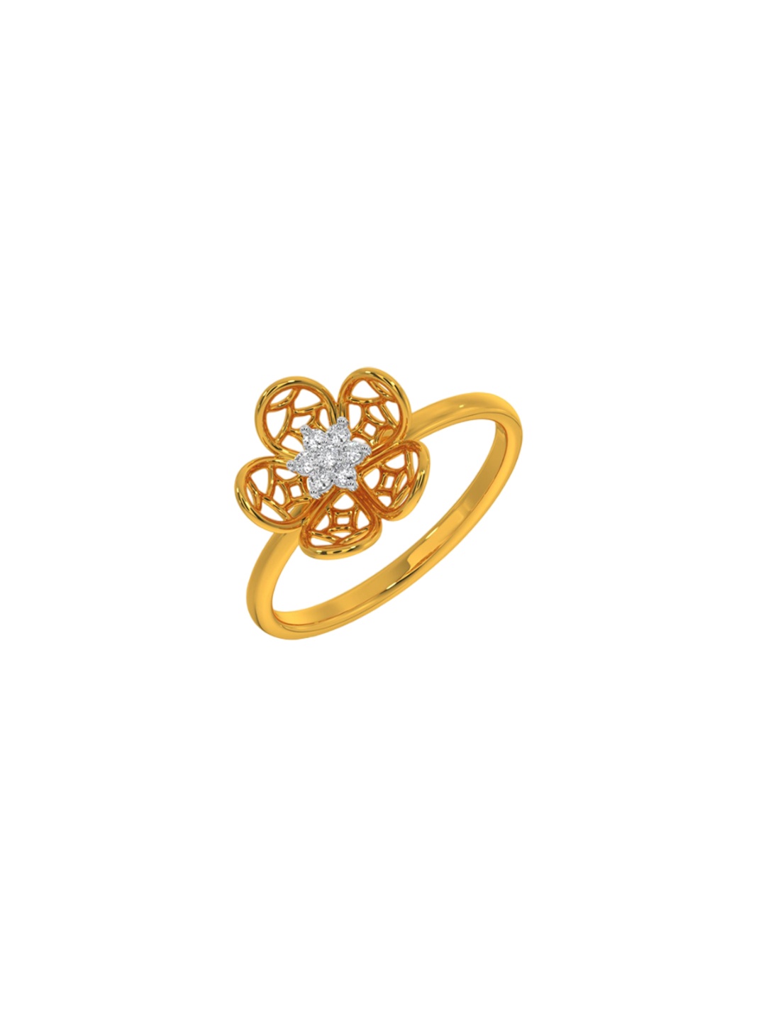 

KISNA DIAMOND AND GOLD JEWELLERY 18KT Anaka Diamond Finger Ring