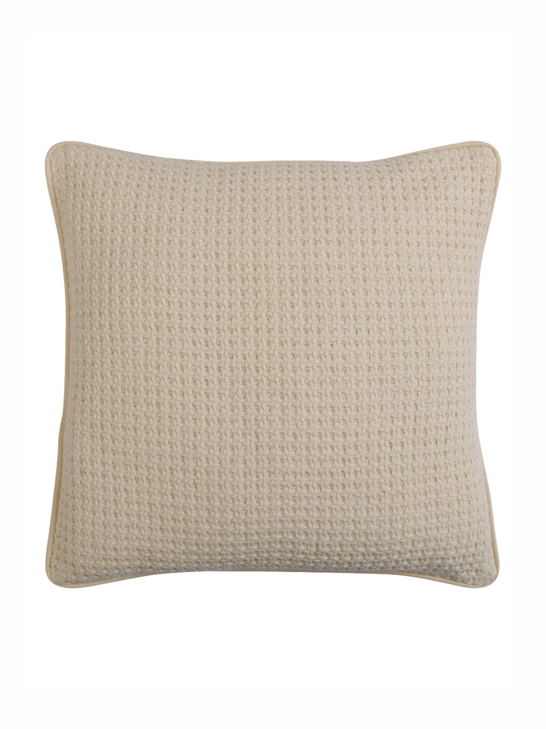 

HOMPRIN Cream-Coloured Square Cushion Covers