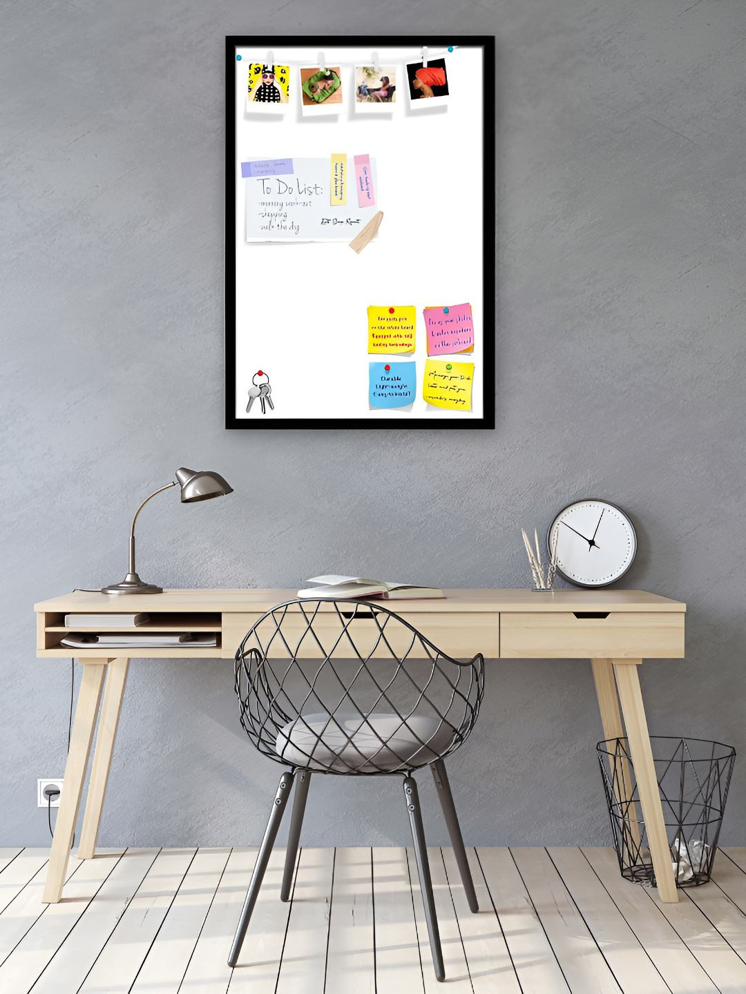 

ArtzFolio Wooden Notice Board, White